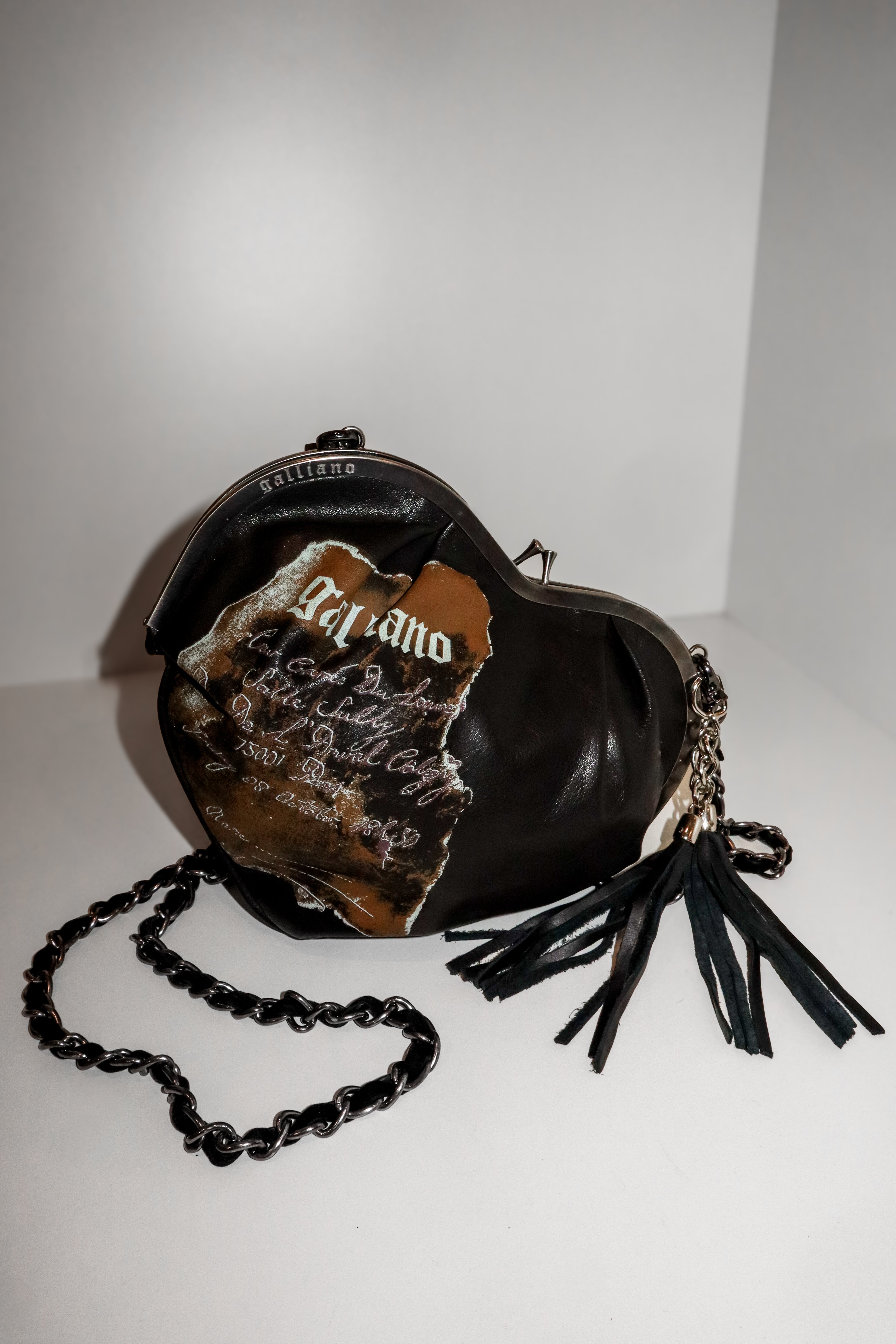 1990's John Galliano Heart Shaped Novelty Bag – Mad Kimono