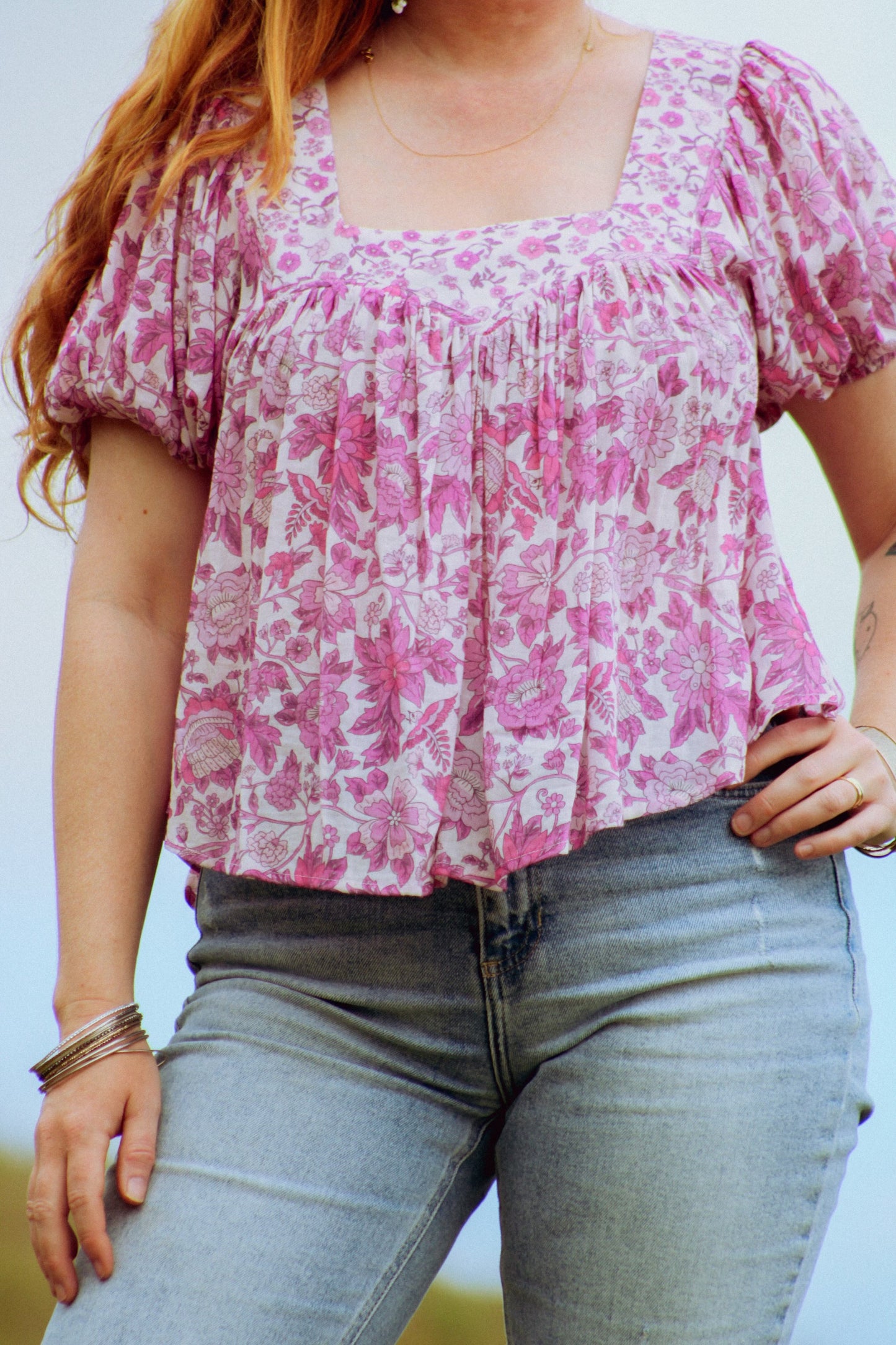 Mossy Lilac Blouse