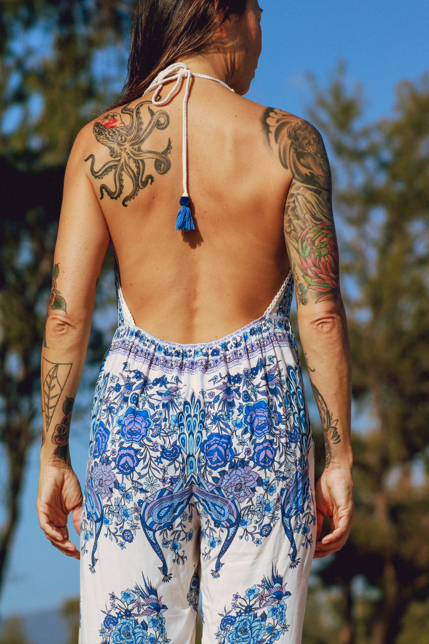 Paradiso Peacock Jumpsuit