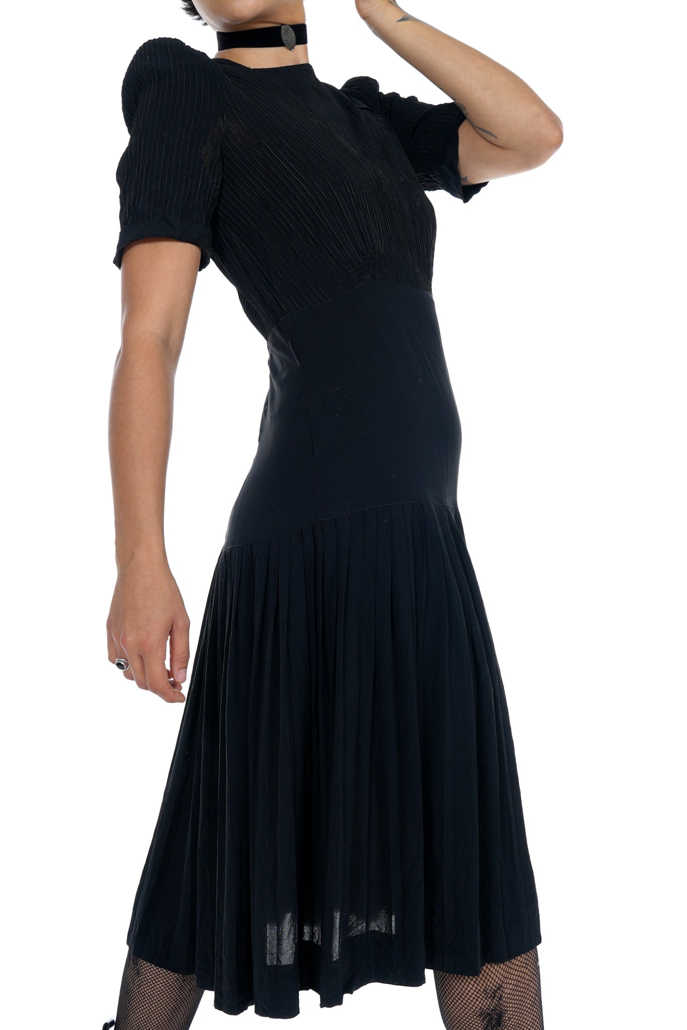 1960's Arthur Weiss Black Dress
