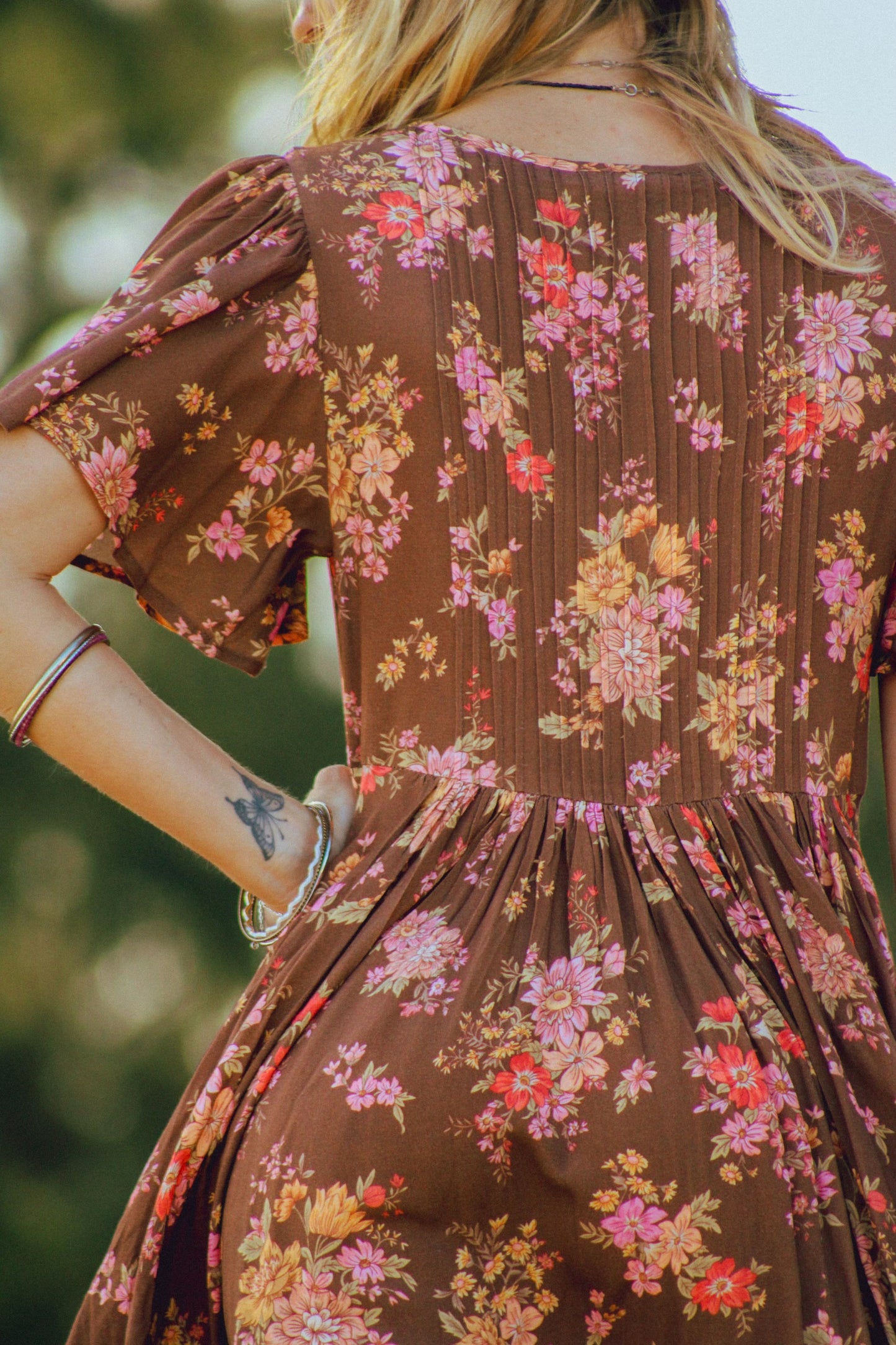 Meadowland Flutter Mini Dress