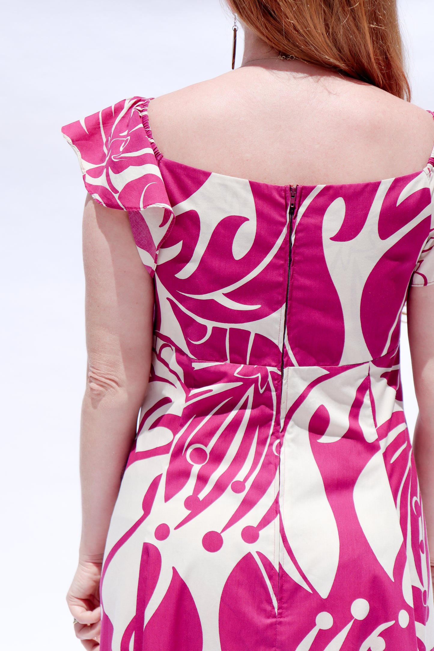 1970's Psychedlic Floral Muumuu