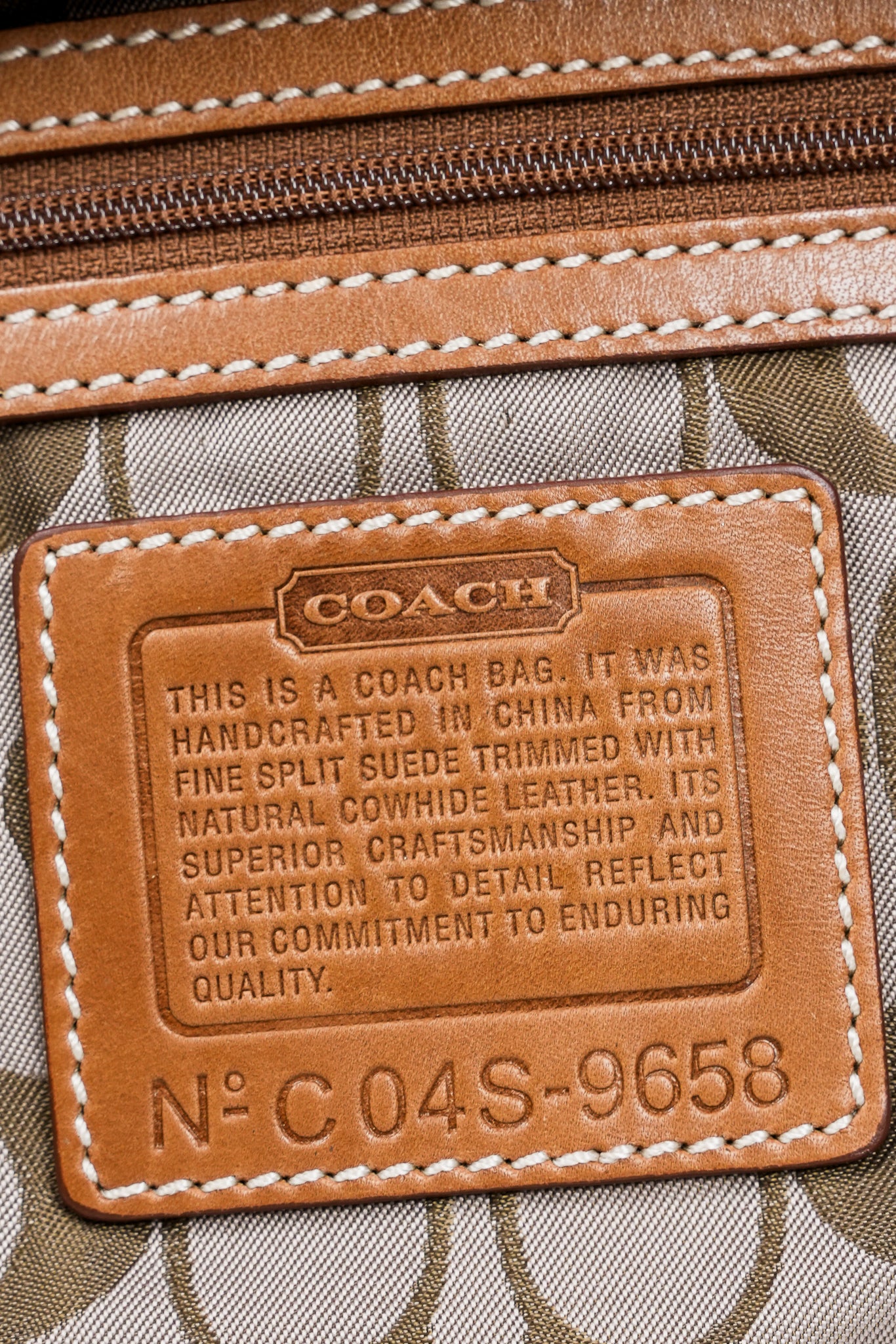 Coach Brooklyn Suede Shoulder Bag