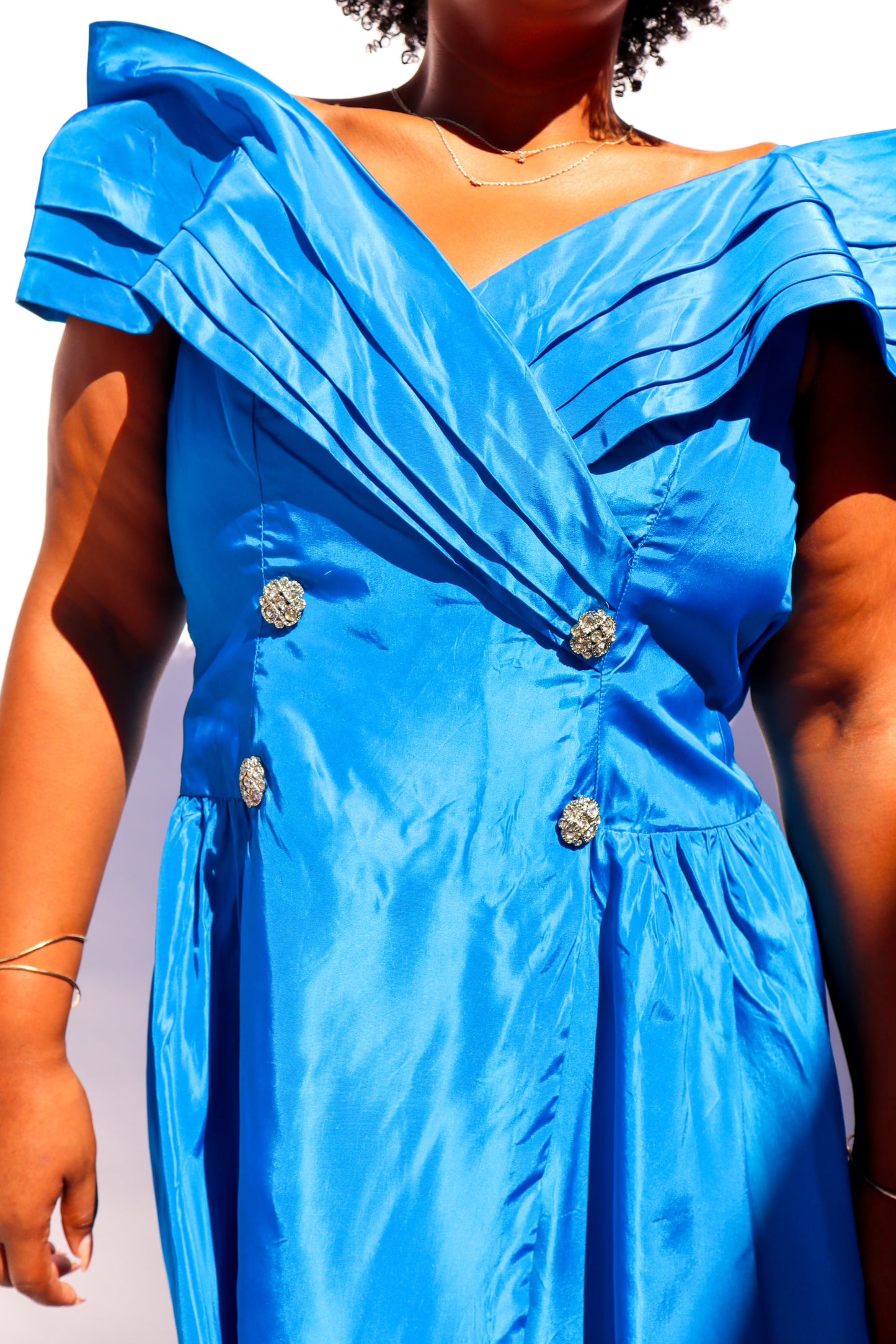1980's Blue Gown