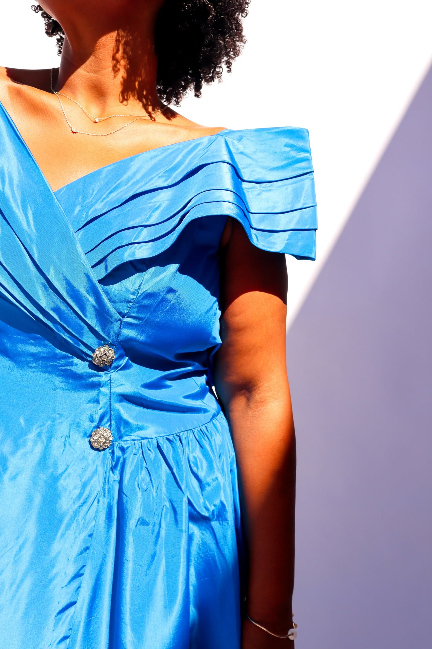 1980's Blue Gown