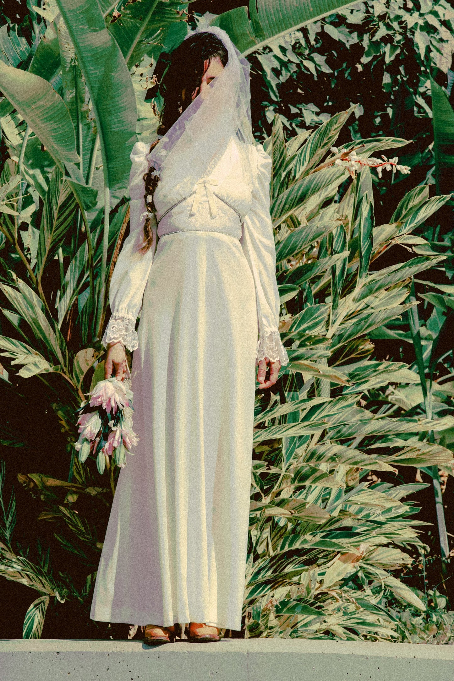 1940's Vintage Wedding Gown