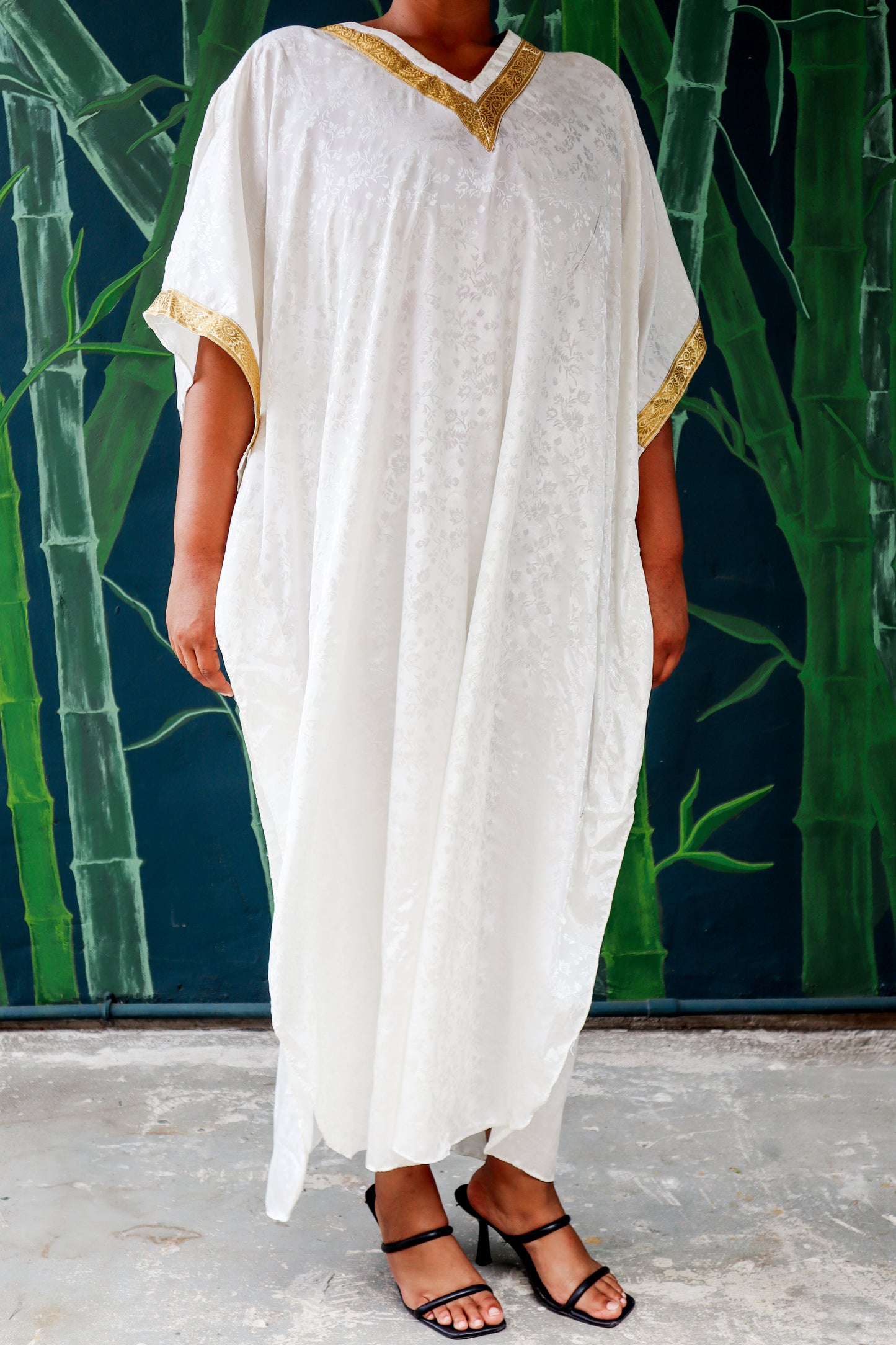 Vintage White Kaftan