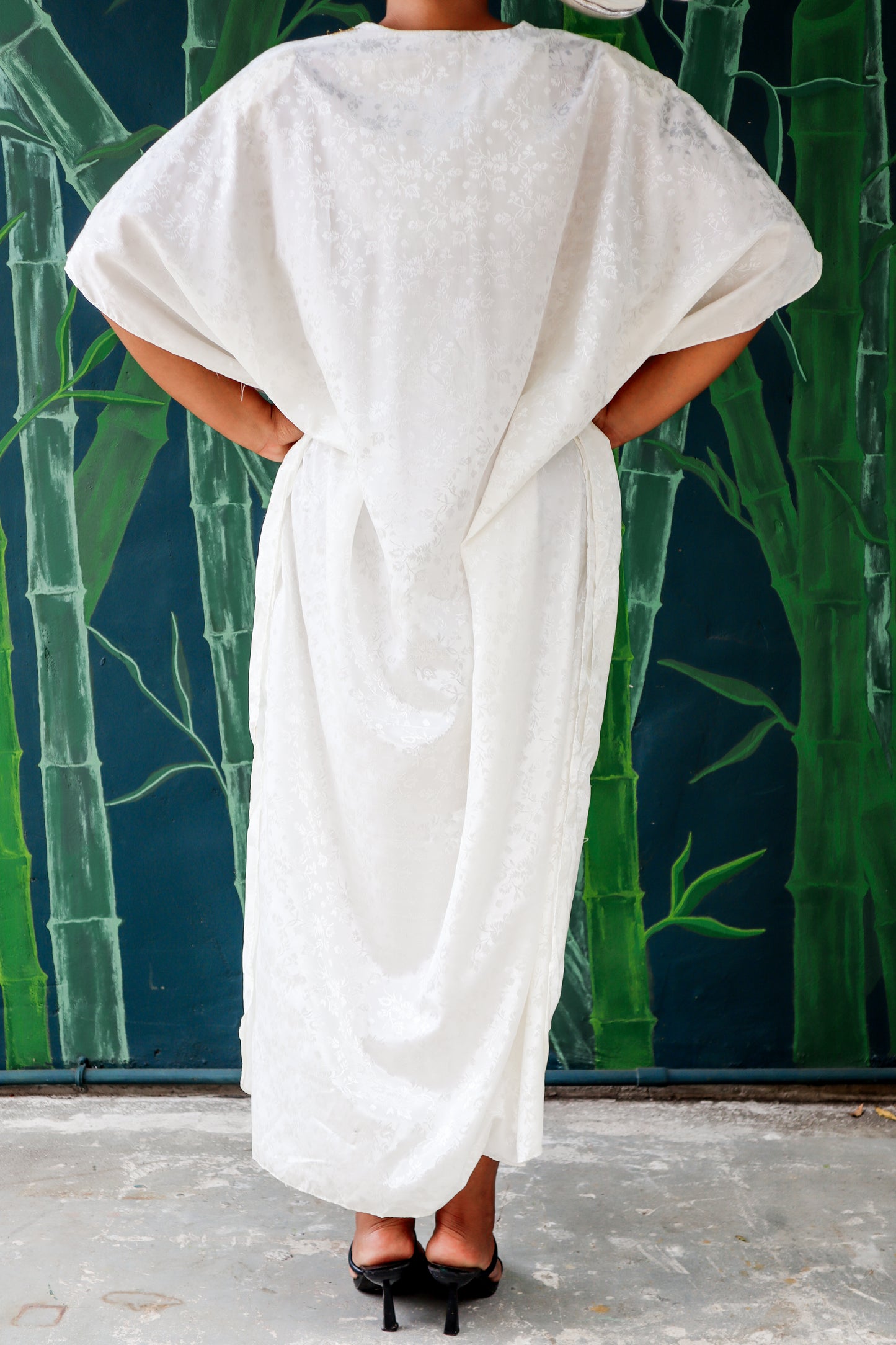 Vintage White Kaftan