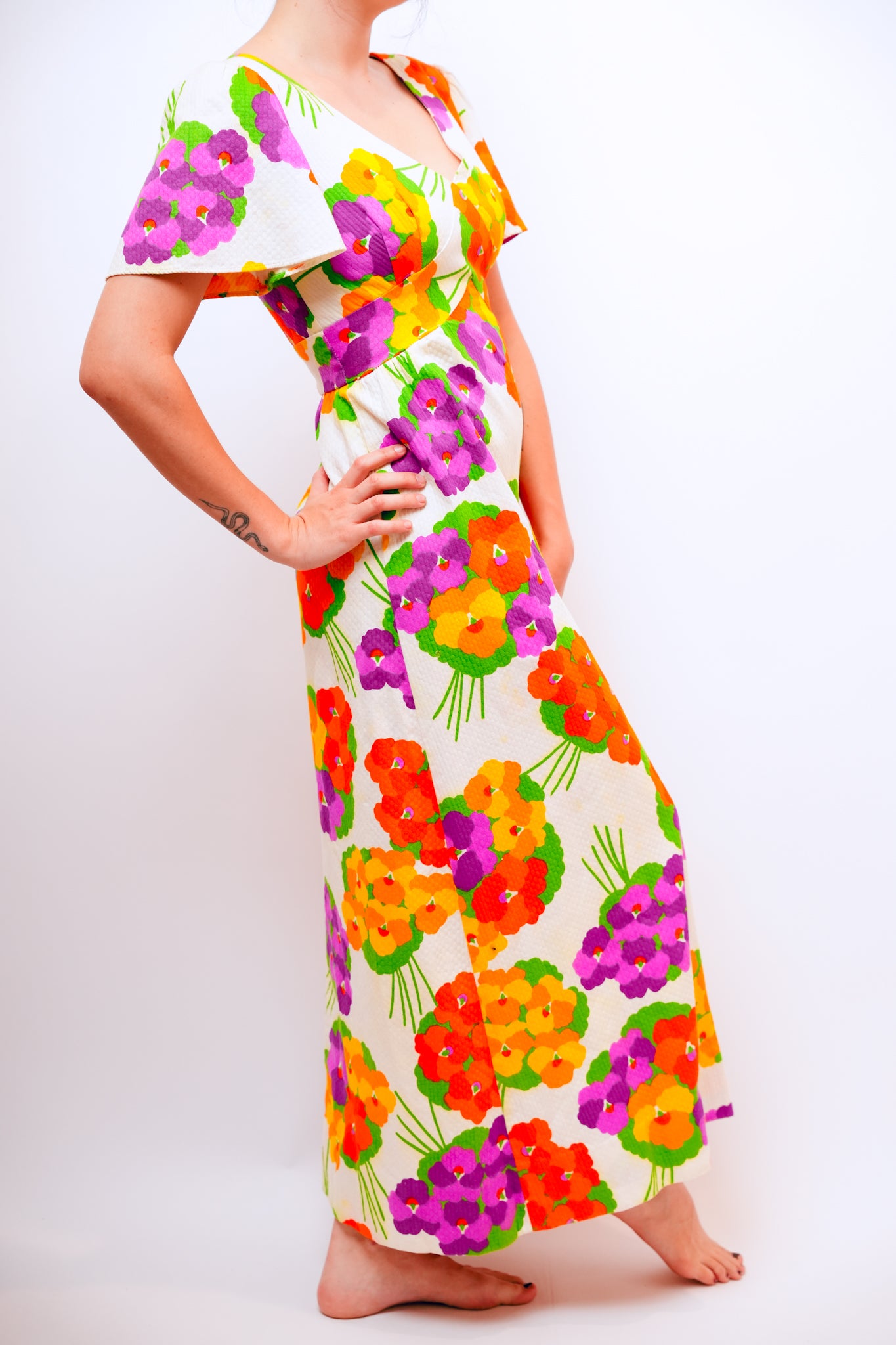 1970s Malia Honolulu Dress
