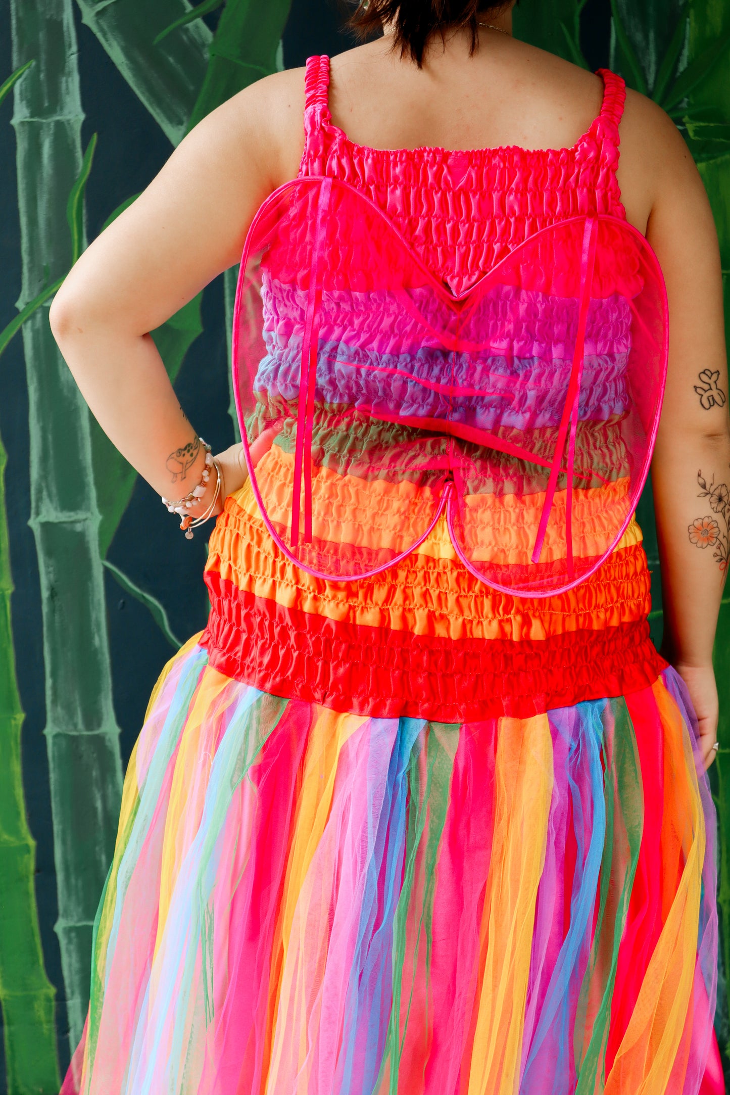 Handmade Rainbow Fairy Costume