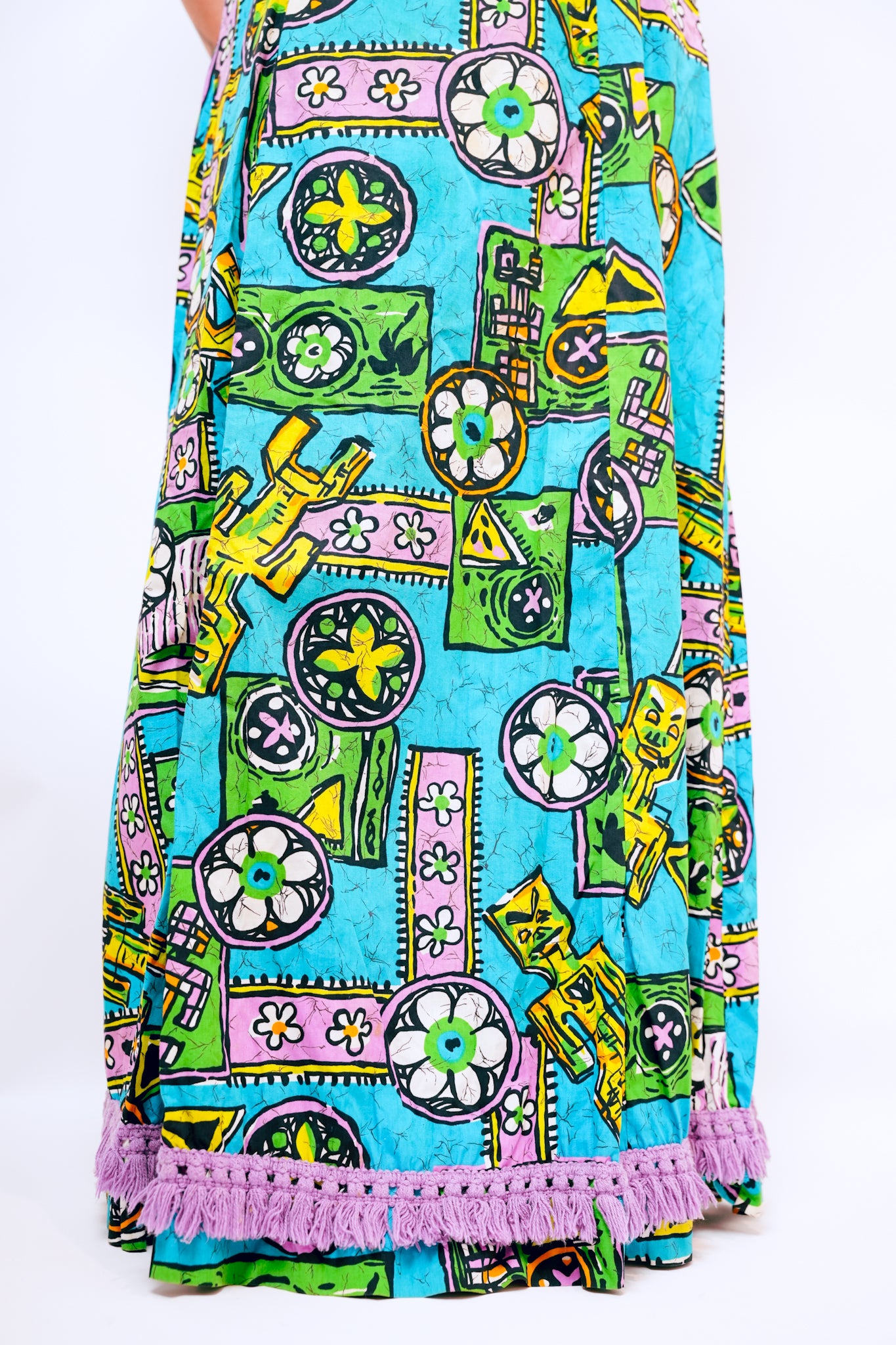1960s Cotton Aloha Dress