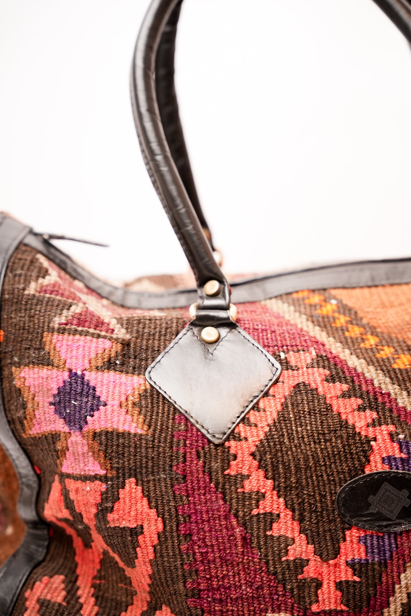 Woven Handcrafted Weekender Tote