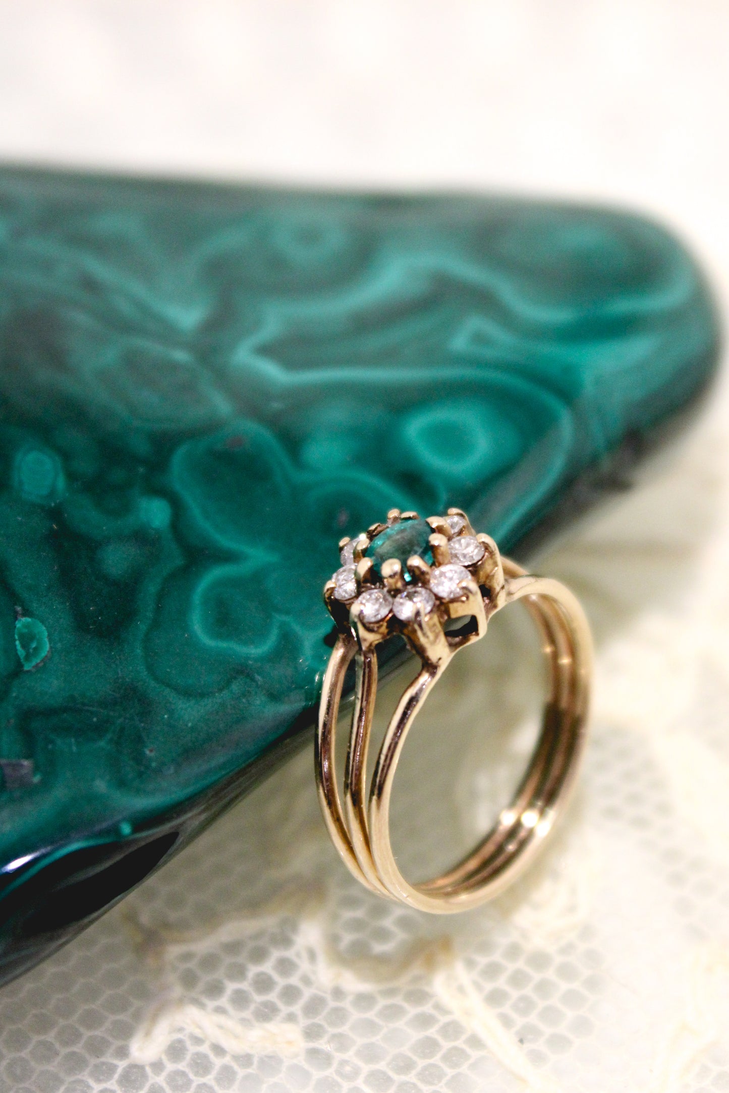 Emerald Cocktail Ring