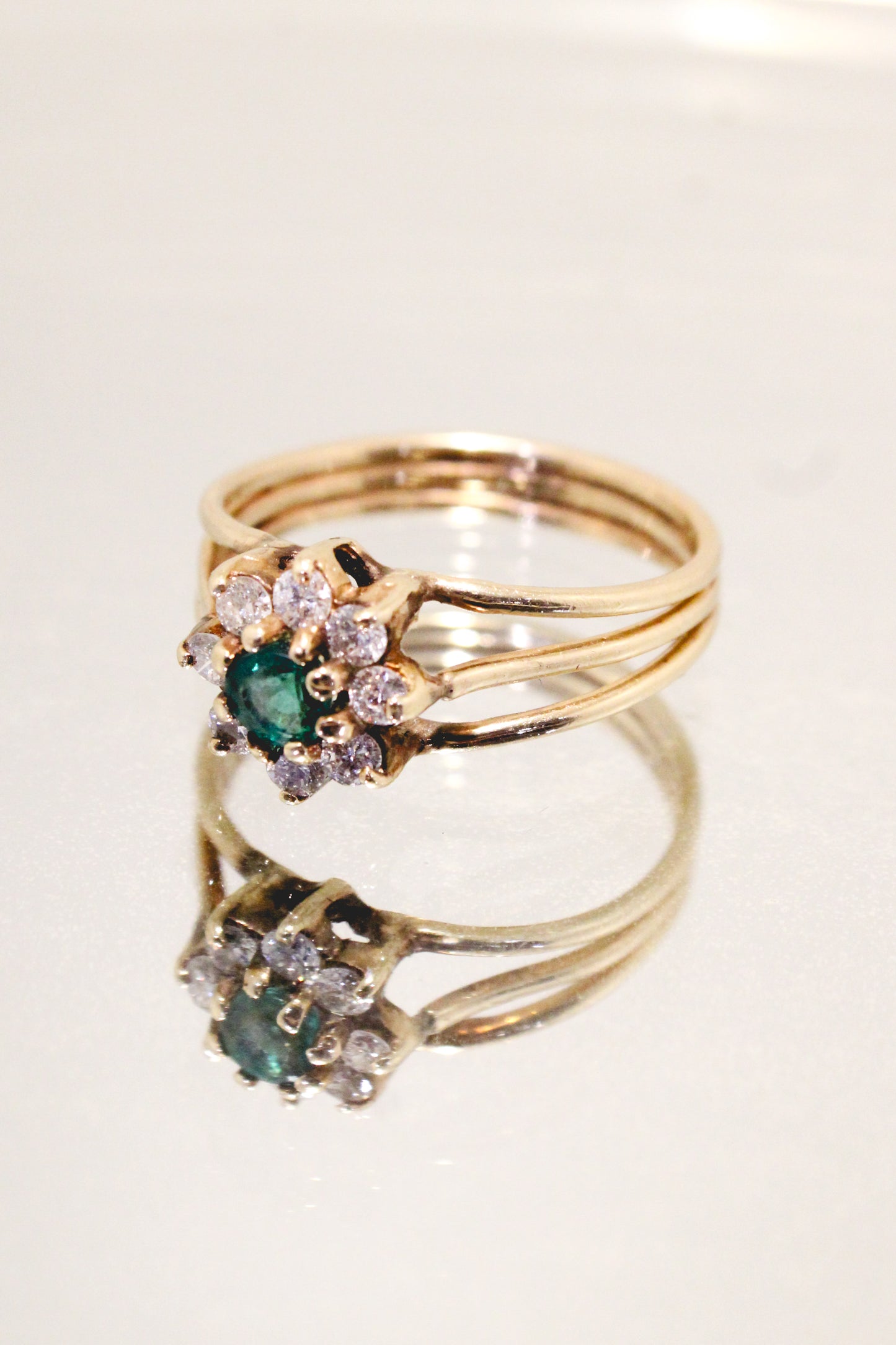 Emerald Cocktail Ring
