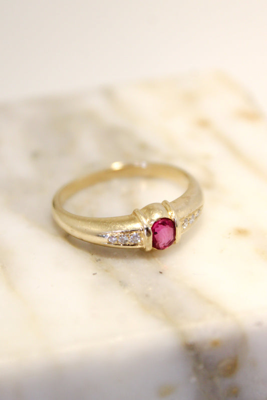 Ruby & Diamond Ring