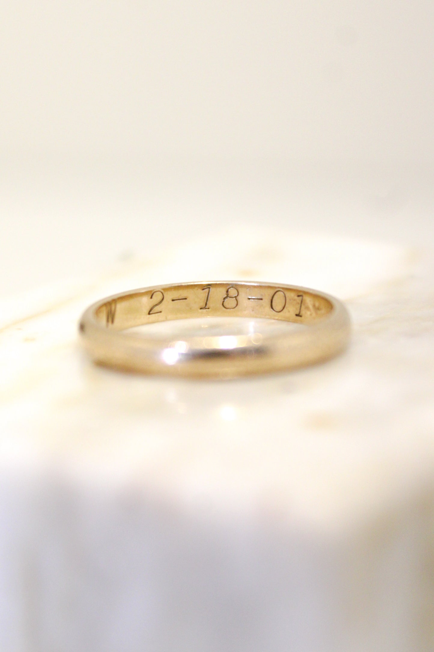 Vintage Wedding Band