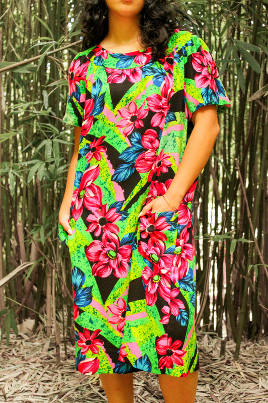 1980's Handmade Muʻumuʻu