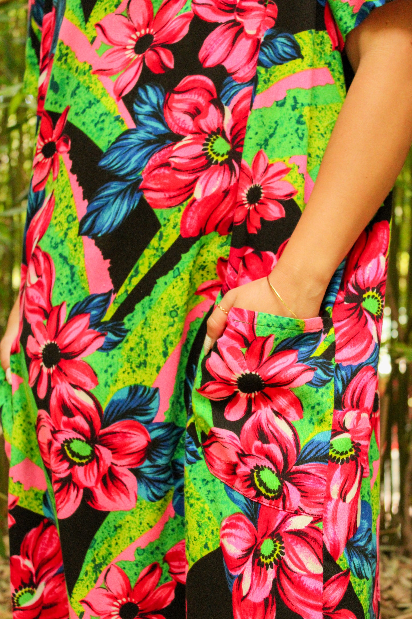 1980's Handmade Muʻumuʻu