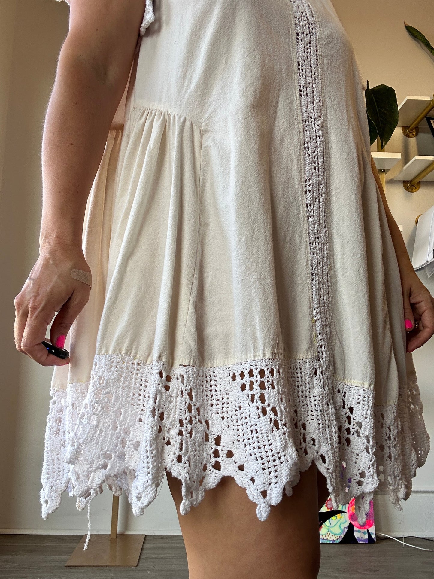 Up-cycled Bed Spread Dress