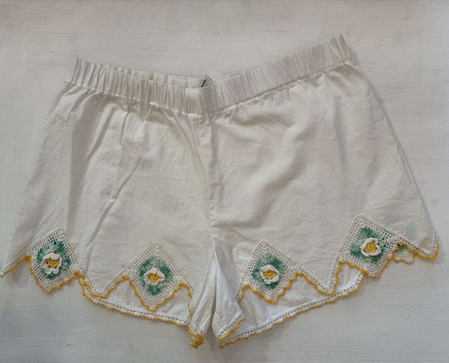 Vintage Linen Shorts