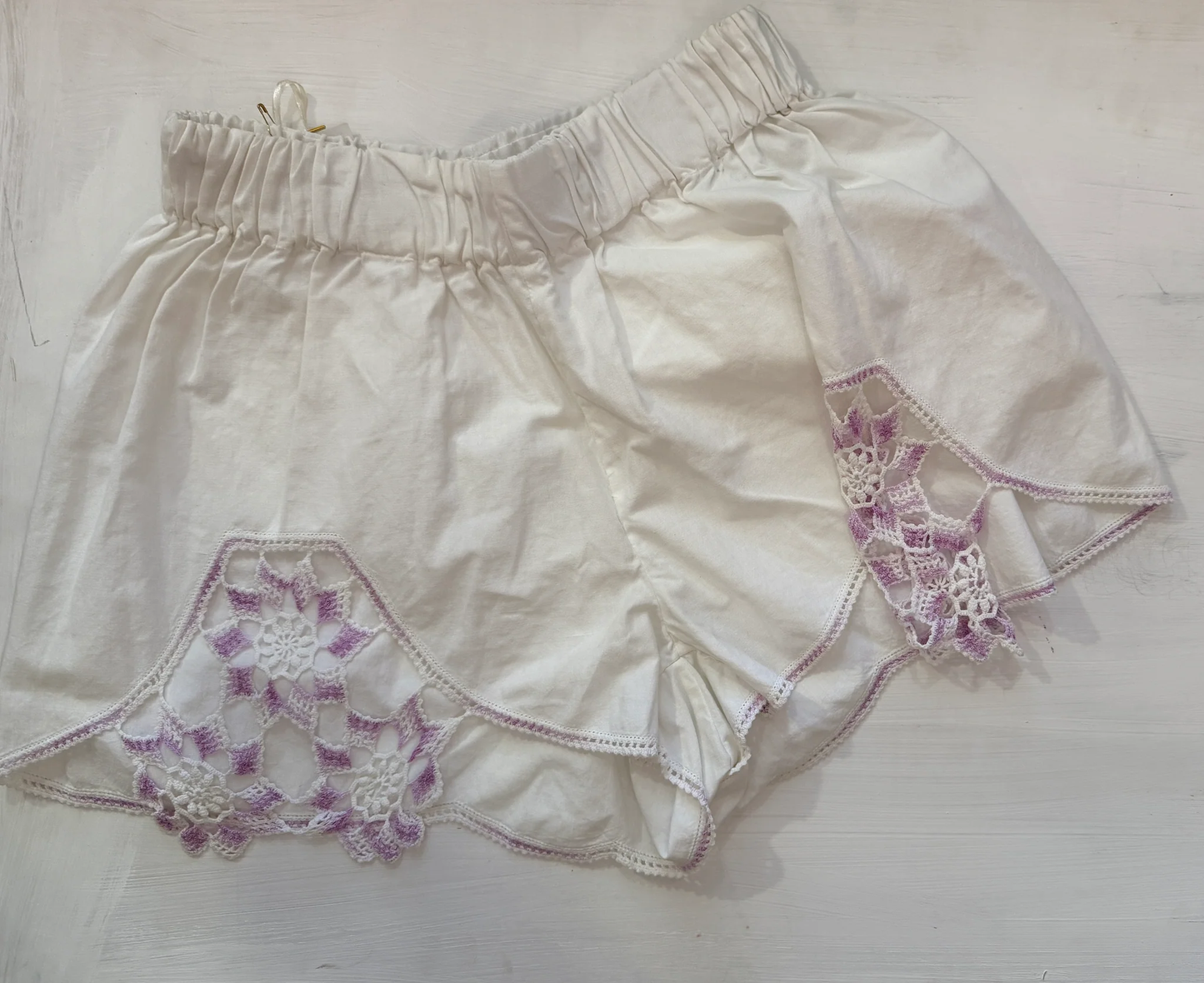Vintage Linen Shorts