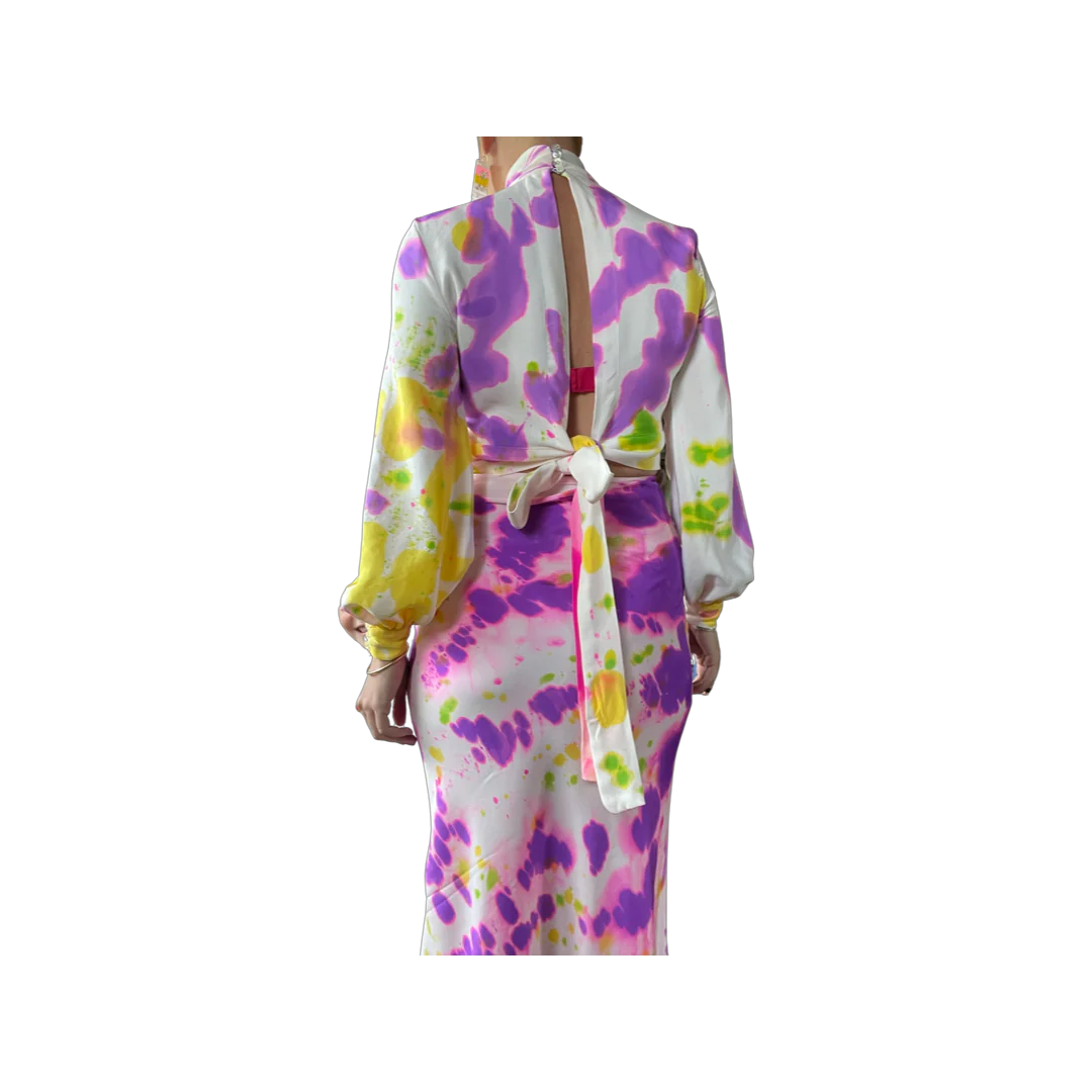 Silk Hand Dyed Shirt