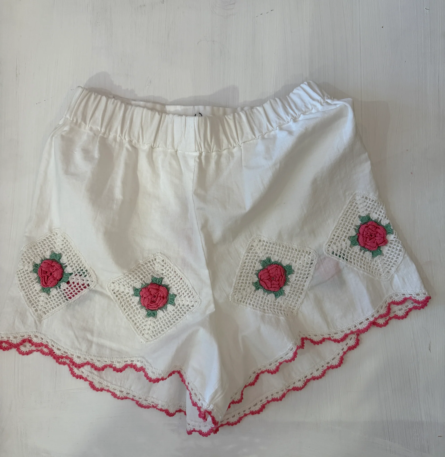 Vintage Linen Shorts