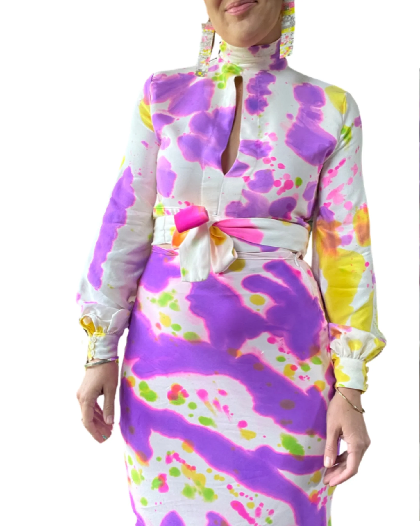 Silk Hand Dyed Shirt