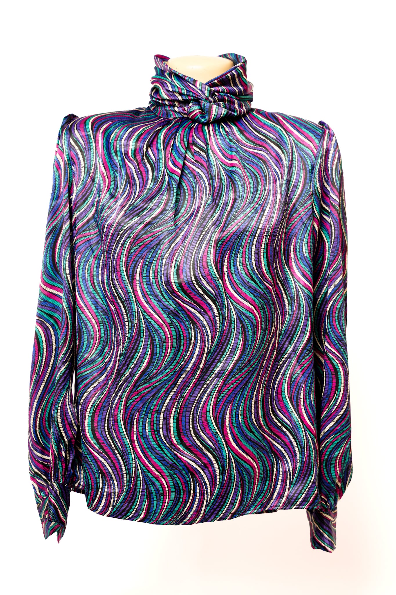 1980s Anna Kriste Blouse