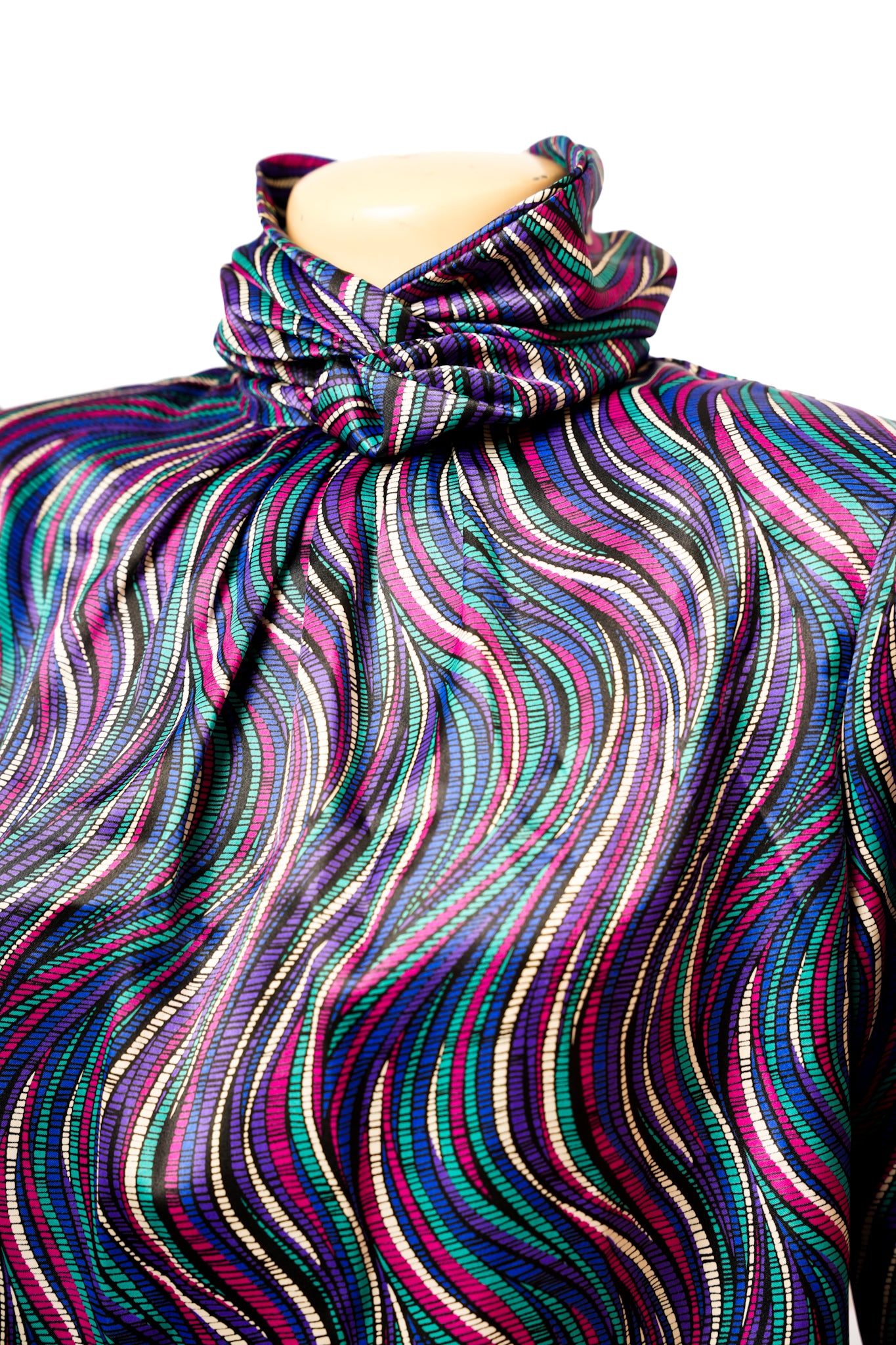 1980s Anna Kriste Blouse