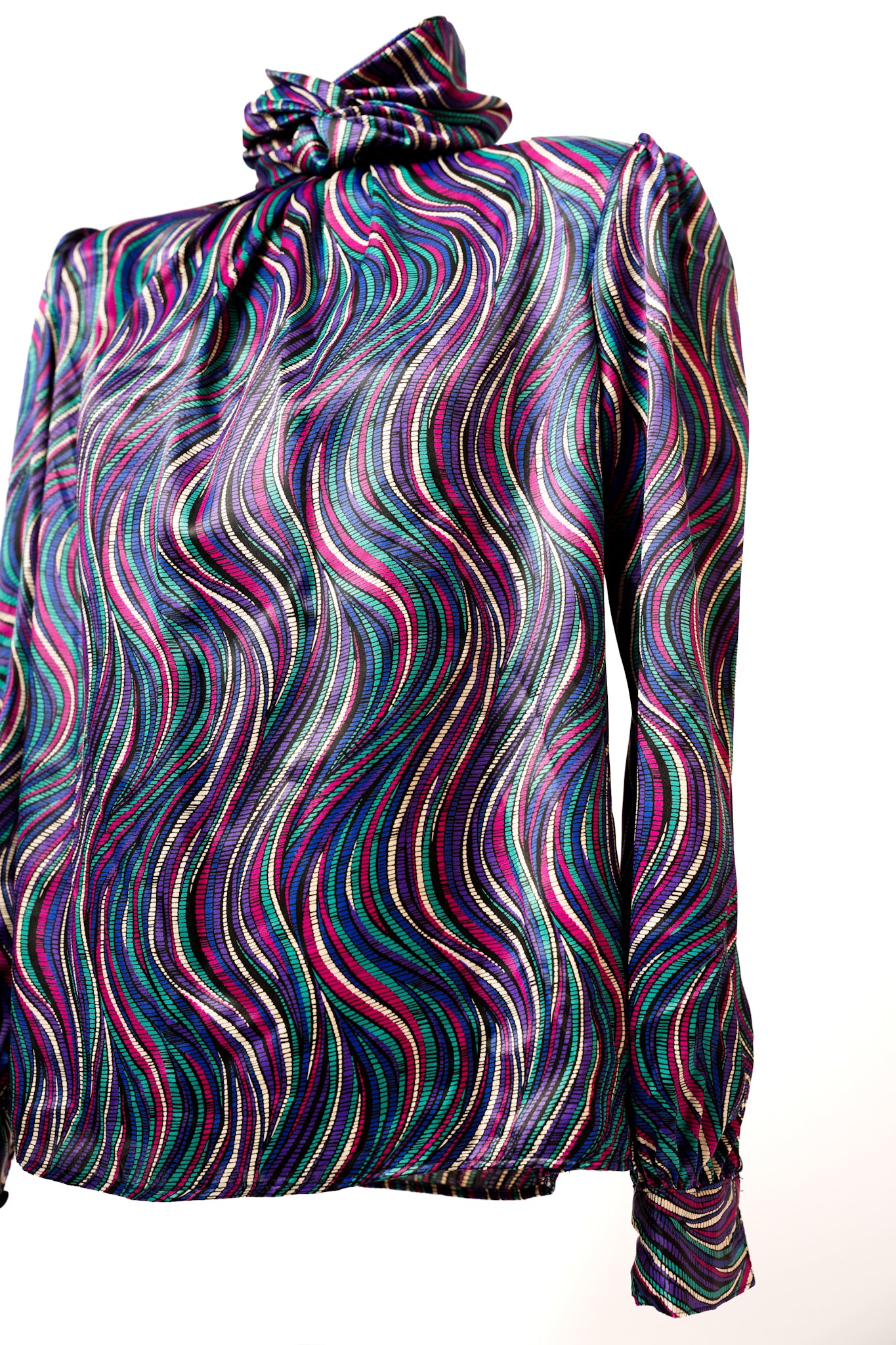 1980s Anna Kriste Blouse