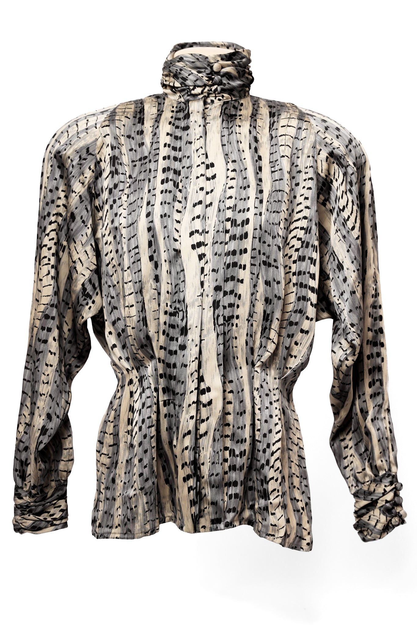 1980s Tess Button Up Blouse