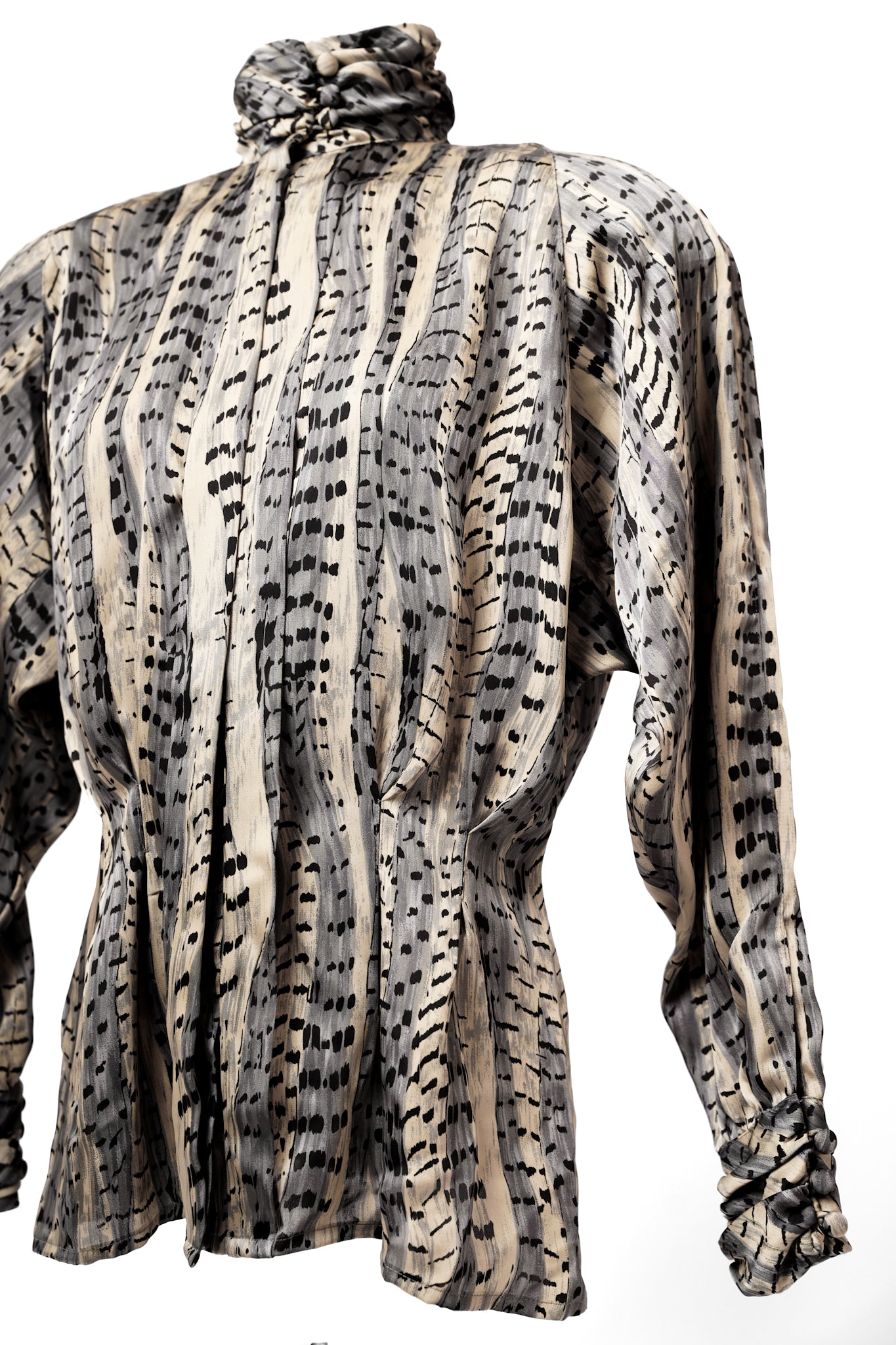1980s Tess Button Up Blouse