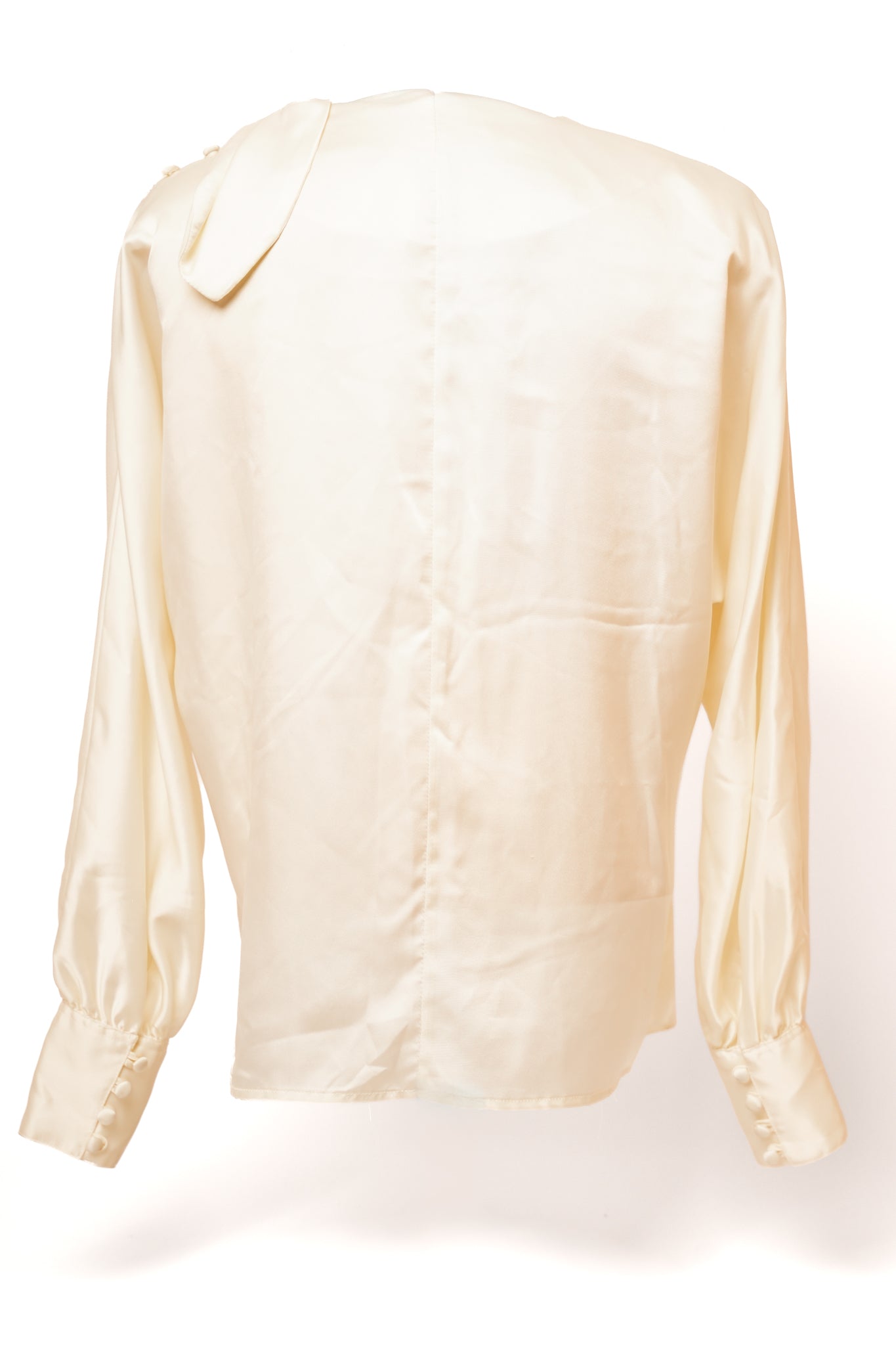 1980s Chaus Bow Blouse