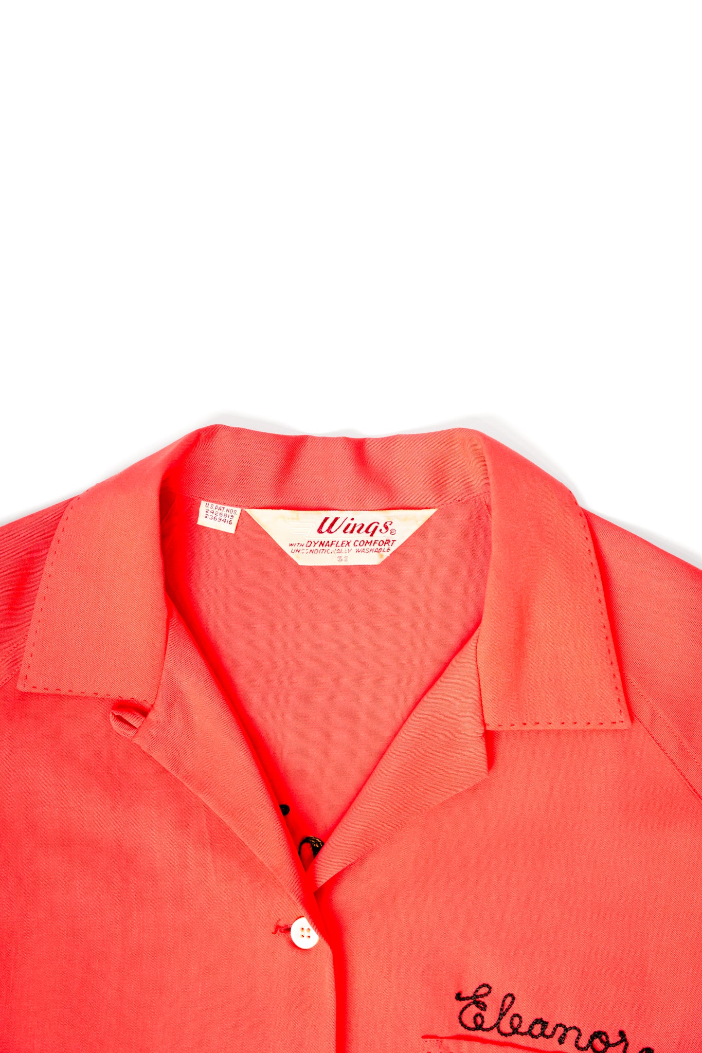 Auntie Eleanors Red Vintage Bowling Tee