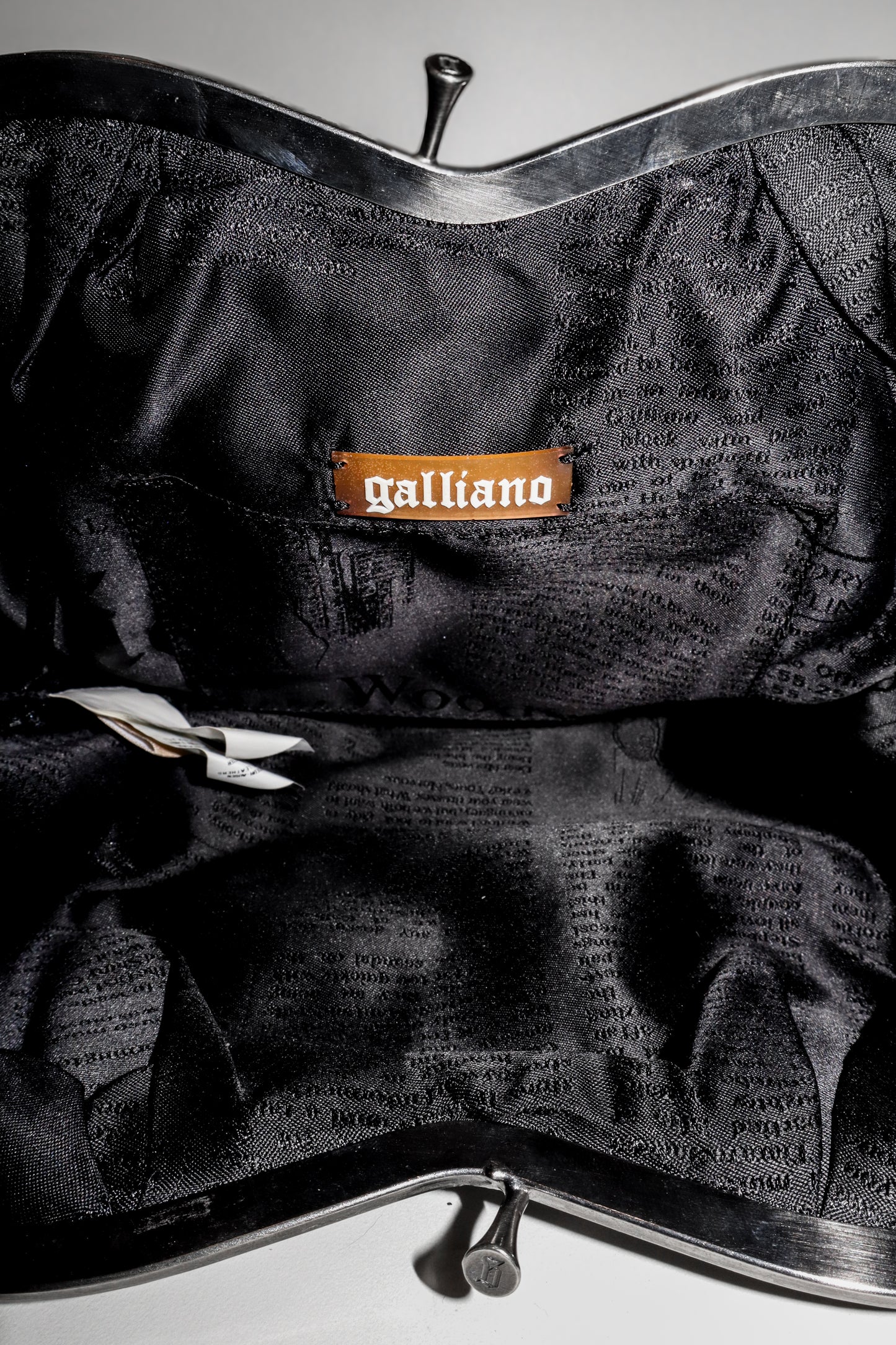 1990's John Galliano Heart Shaped Novelty Bag