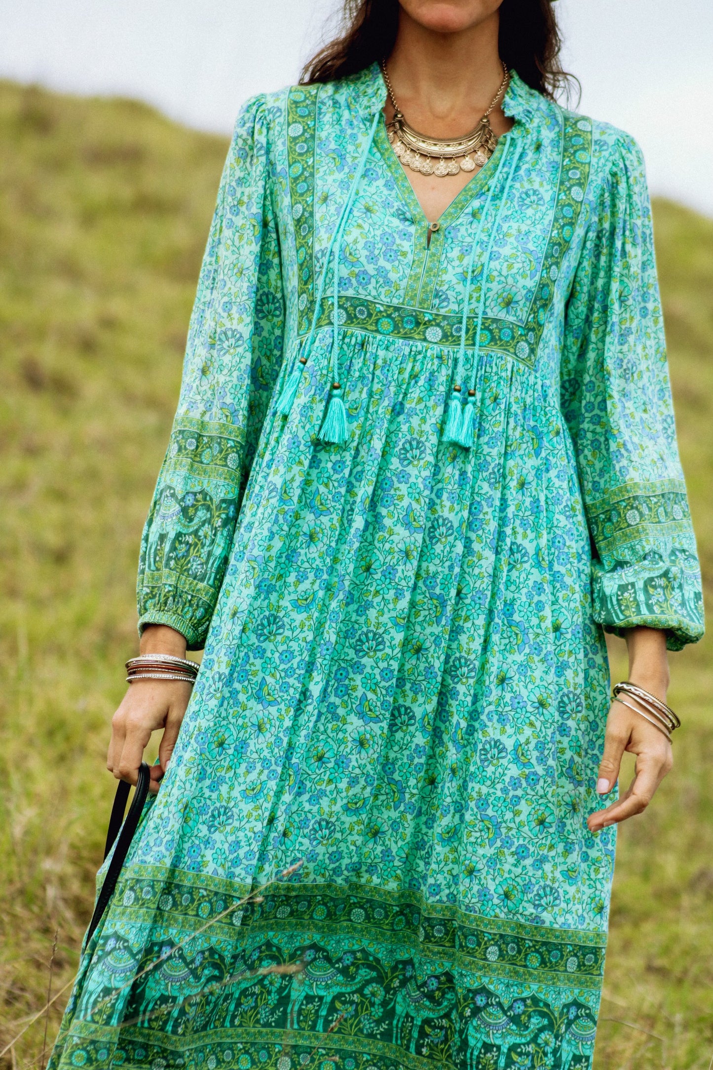 Sundown Boho Maxi Dress