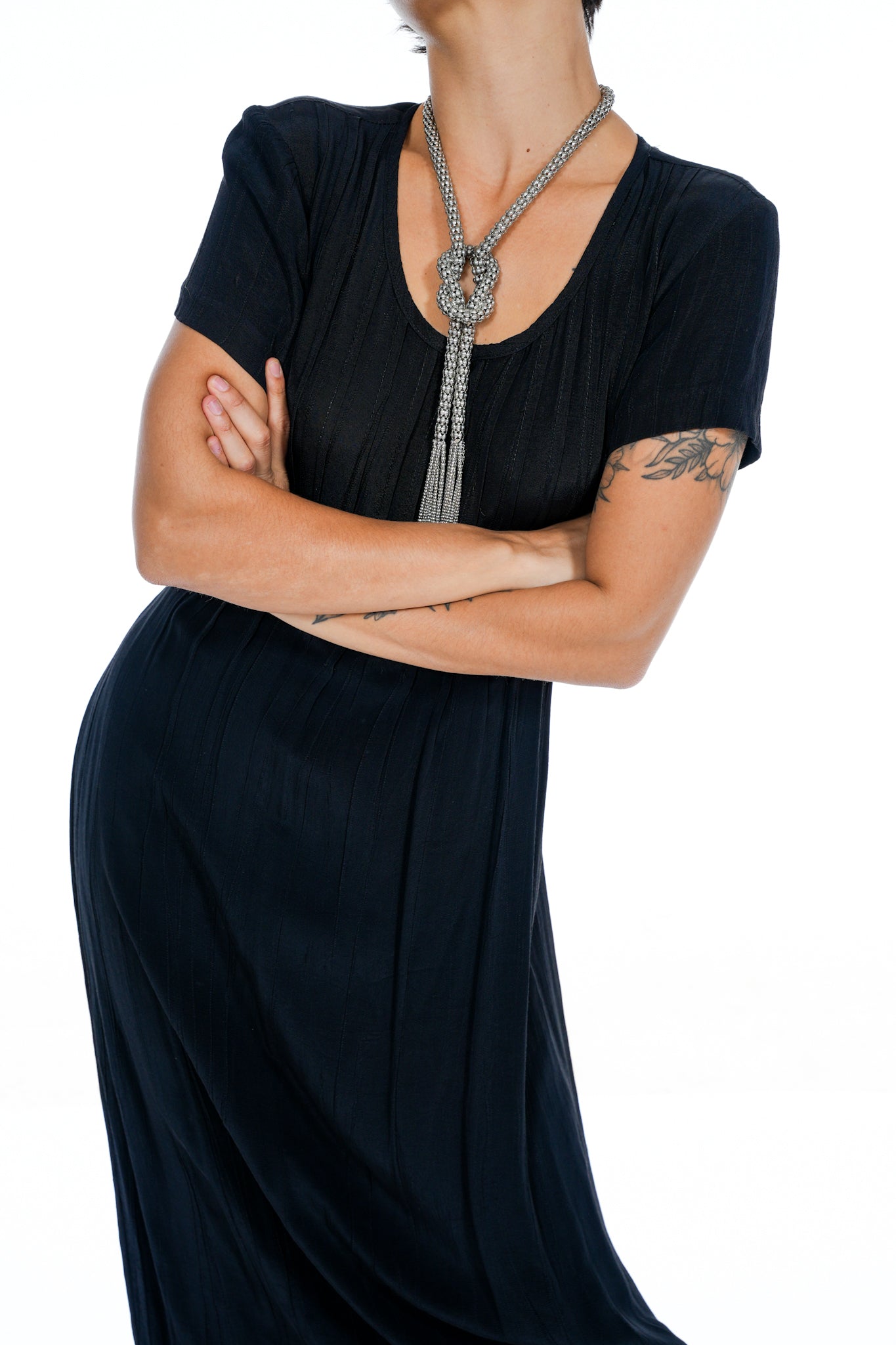 1990's Black Elyees Dress