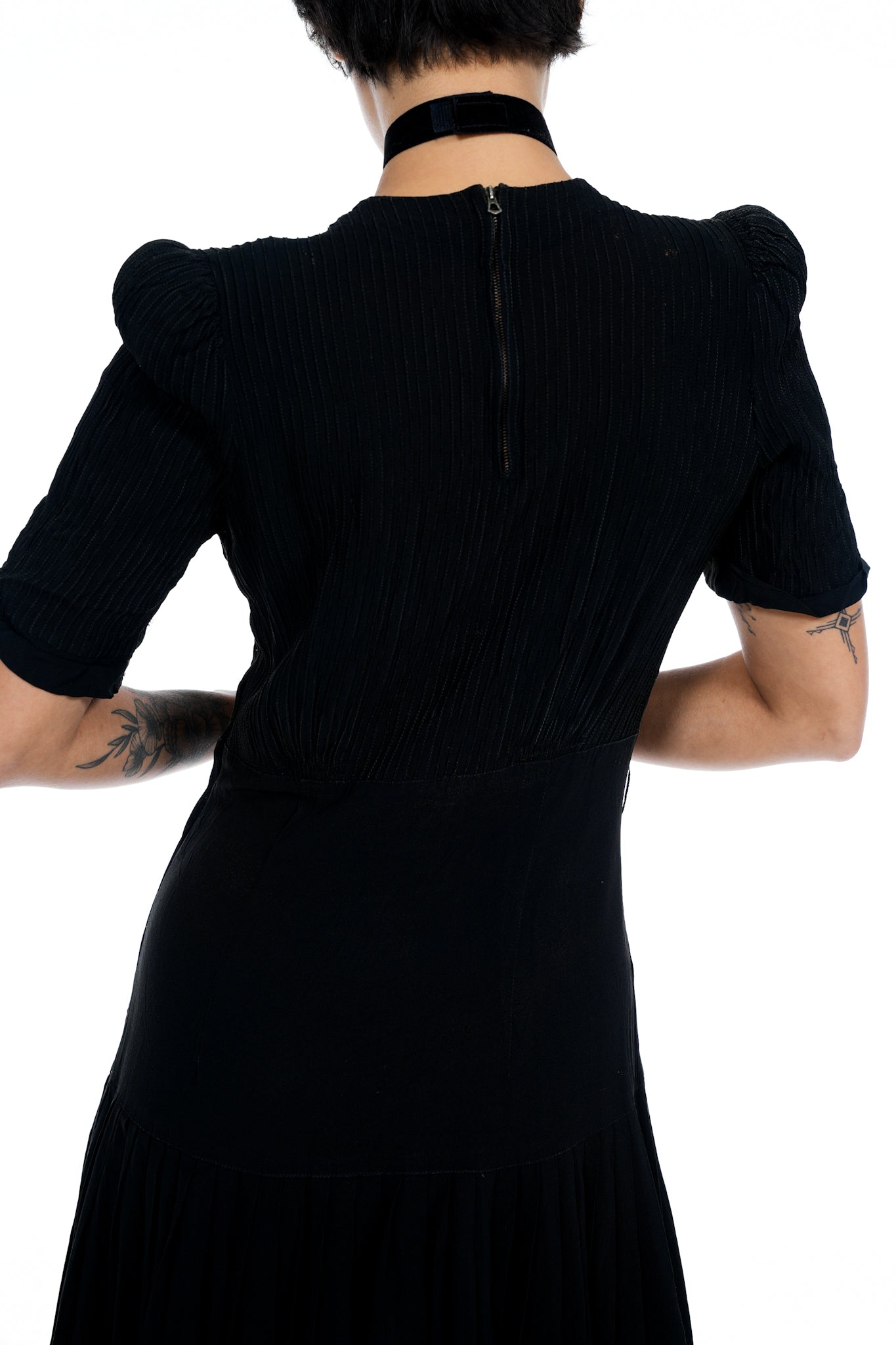 1960's Arthur Weiss Black Dress