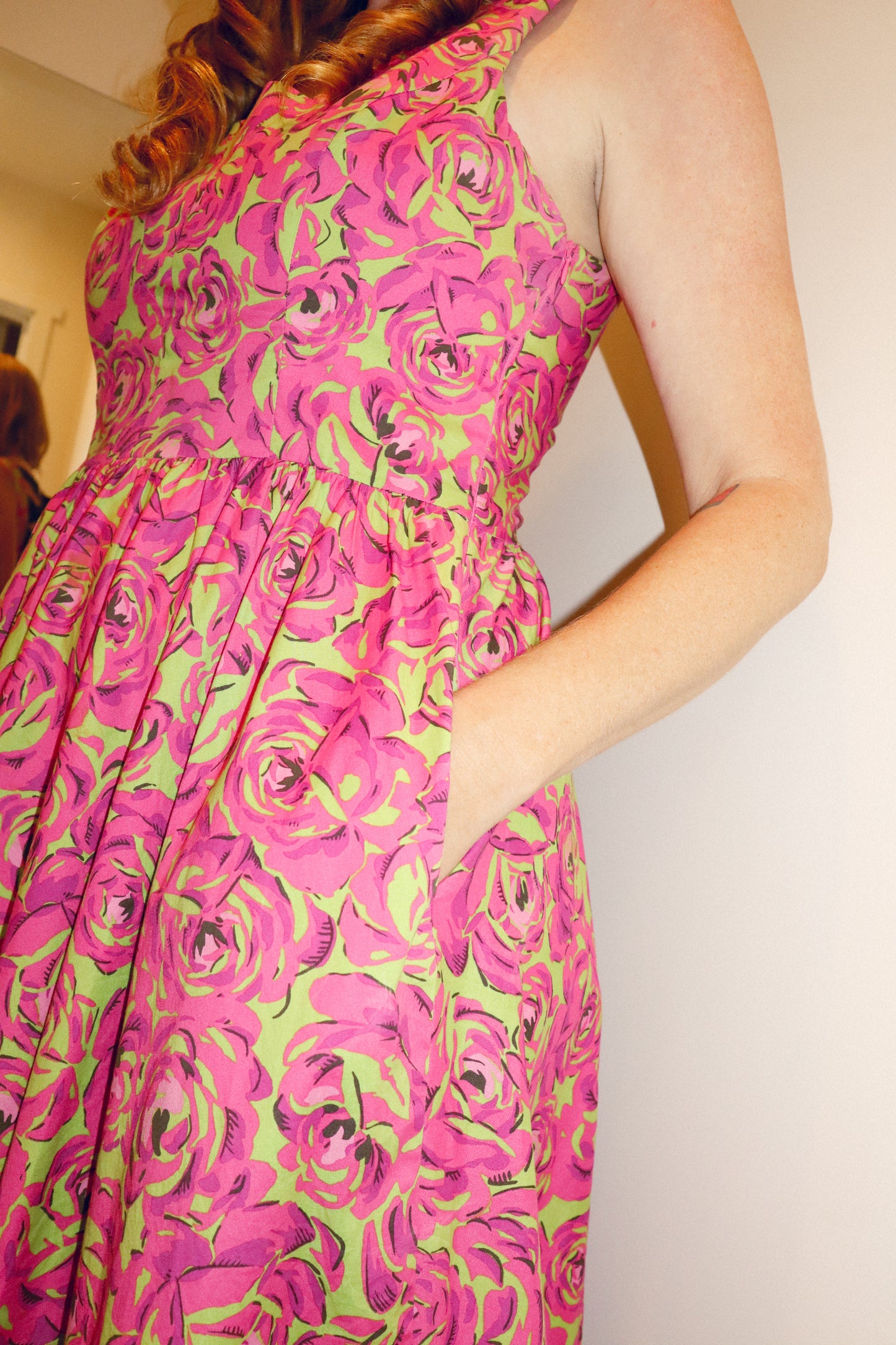 Y2K Betsey Johnson Rosebud Dress