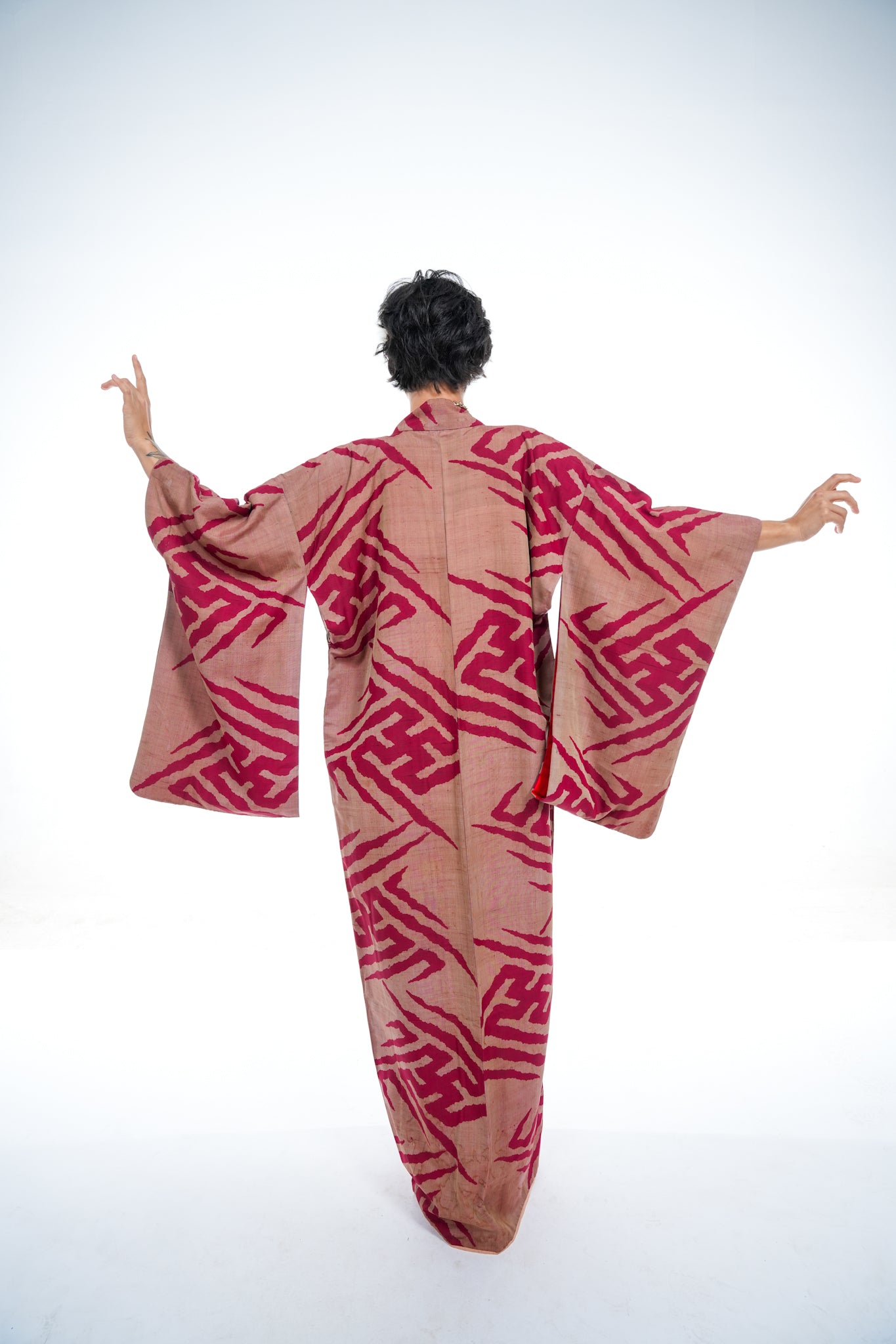 Vintage Cotton and Silk Japanese Kimono