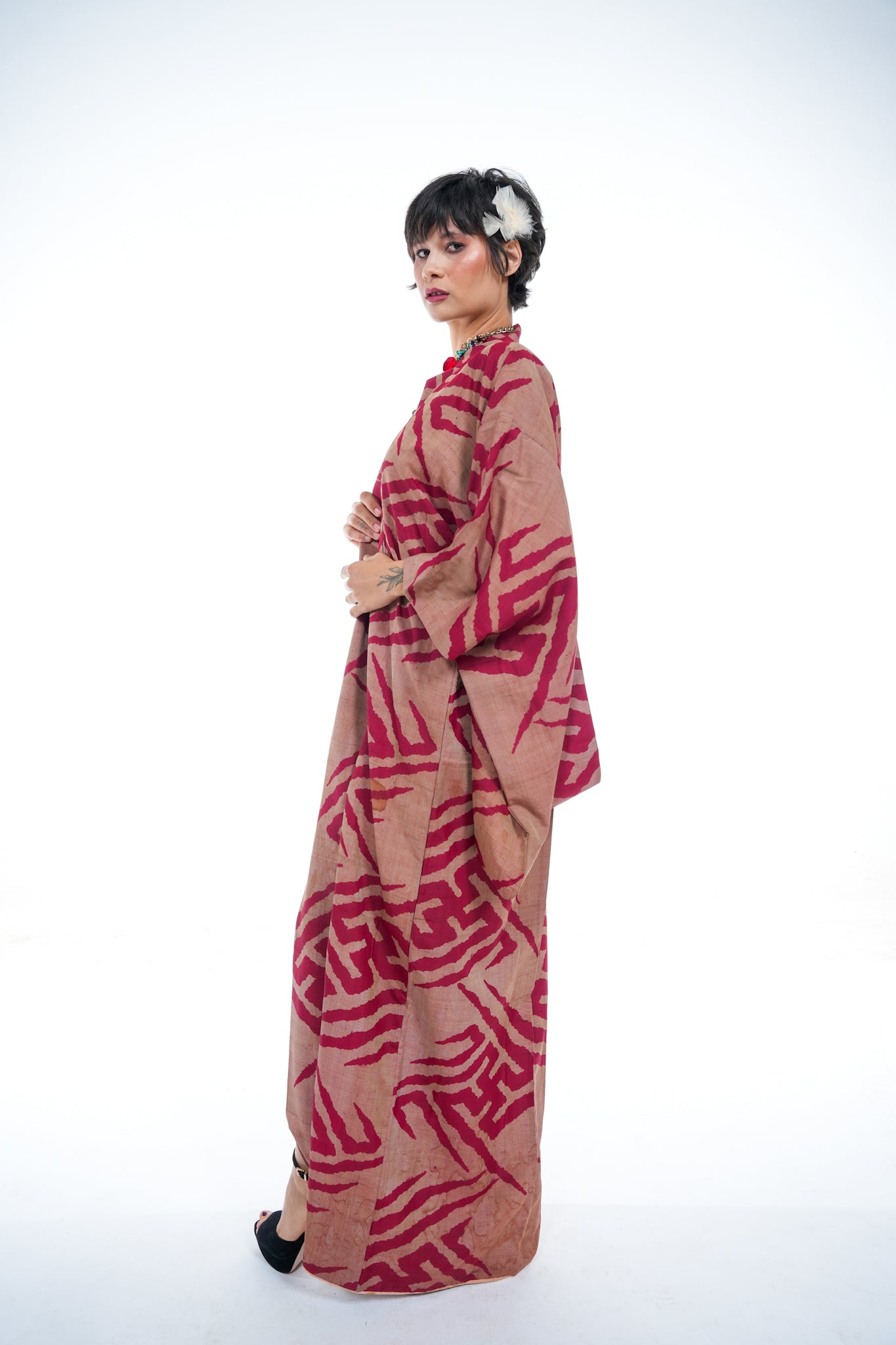 Vintage Cotton and Silk Japanese Kimono