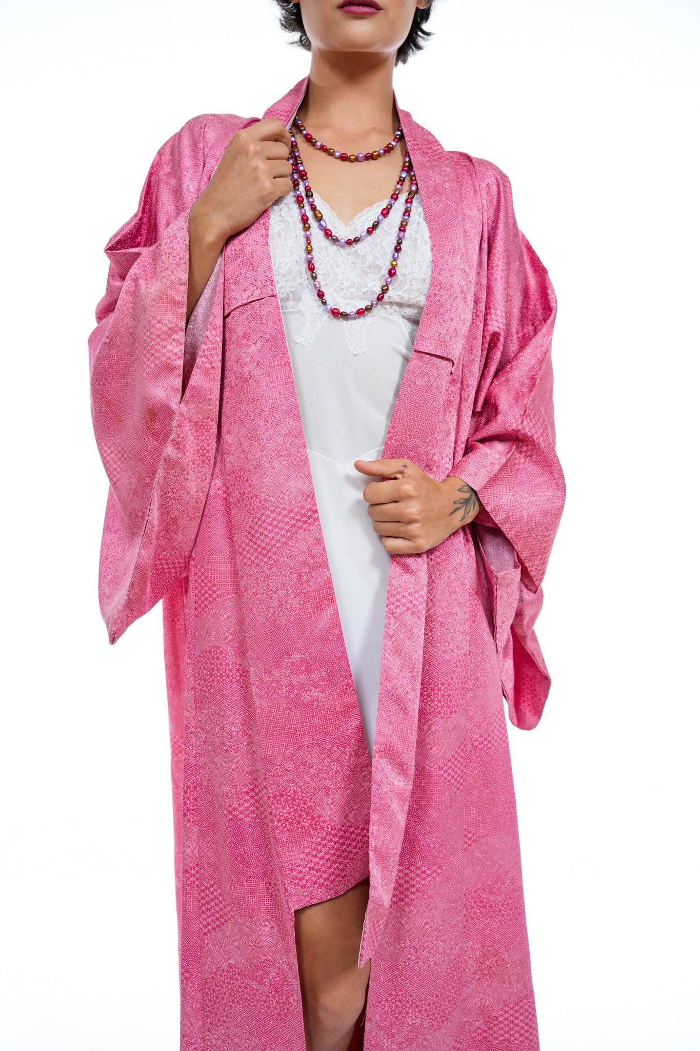 Vintage Japanese Silk Kimono