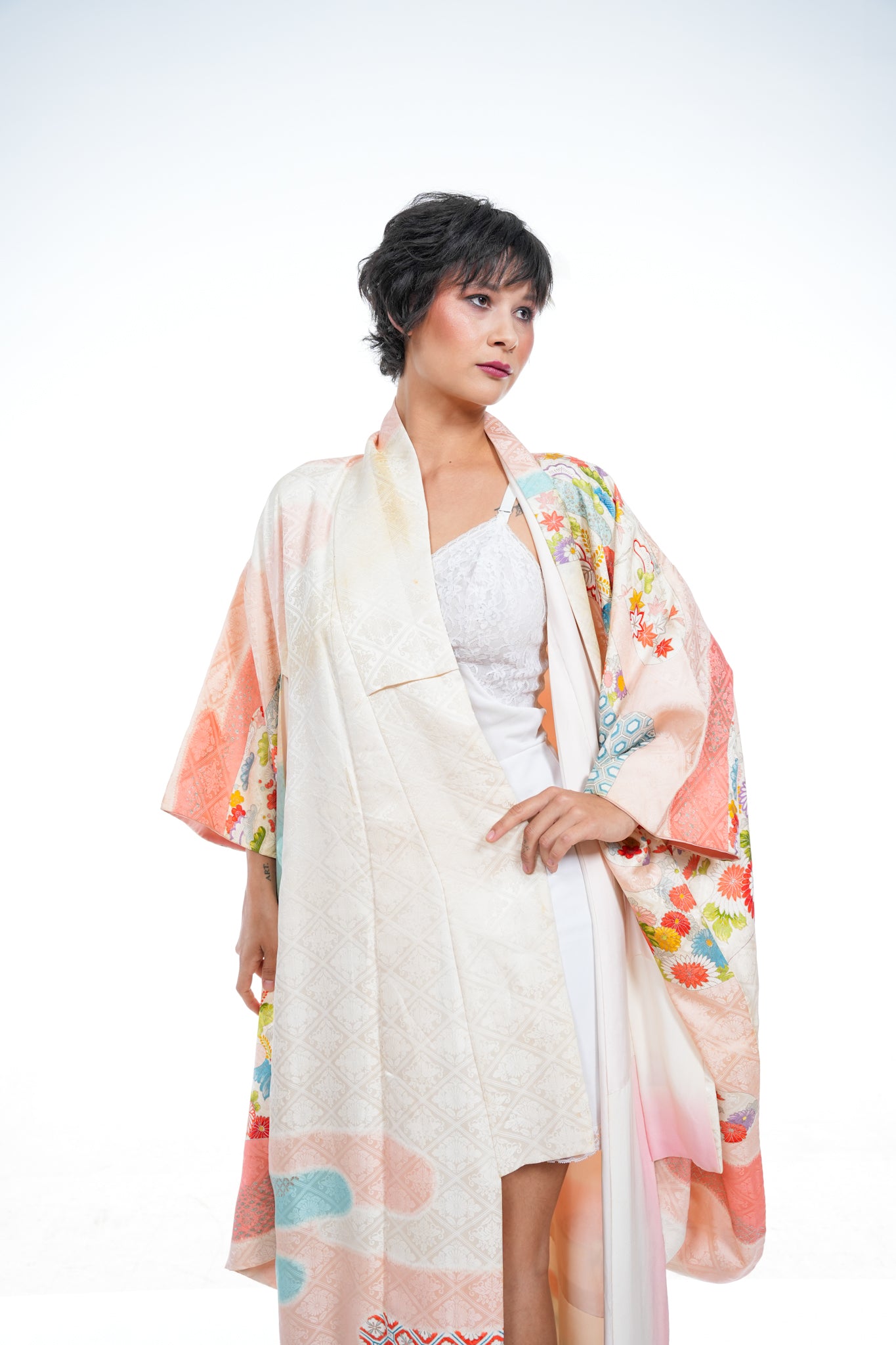 Vintage Japanese Silk Kimono