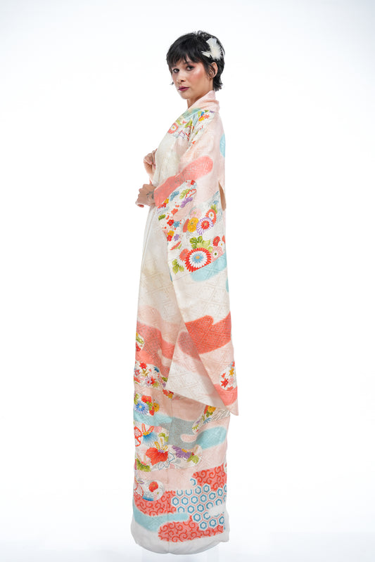 Vintage Japanese Silk Kimono
