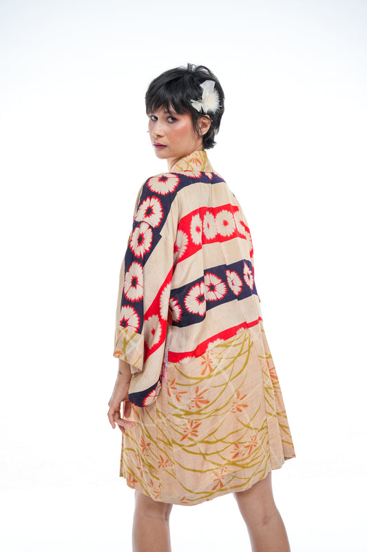 Vintage Japanese Cotton Kimono