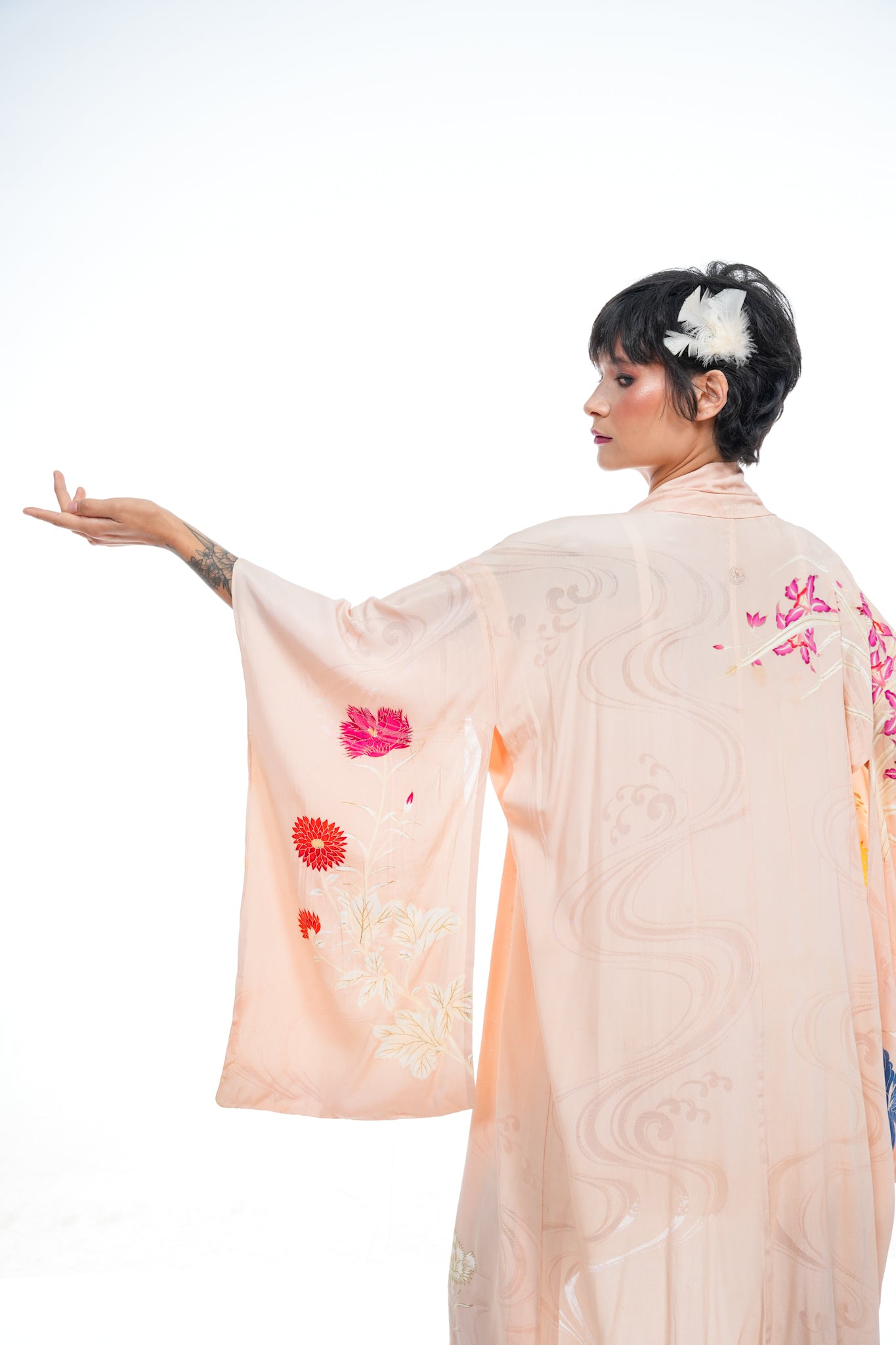 Vintage Japanese Silk Kimono