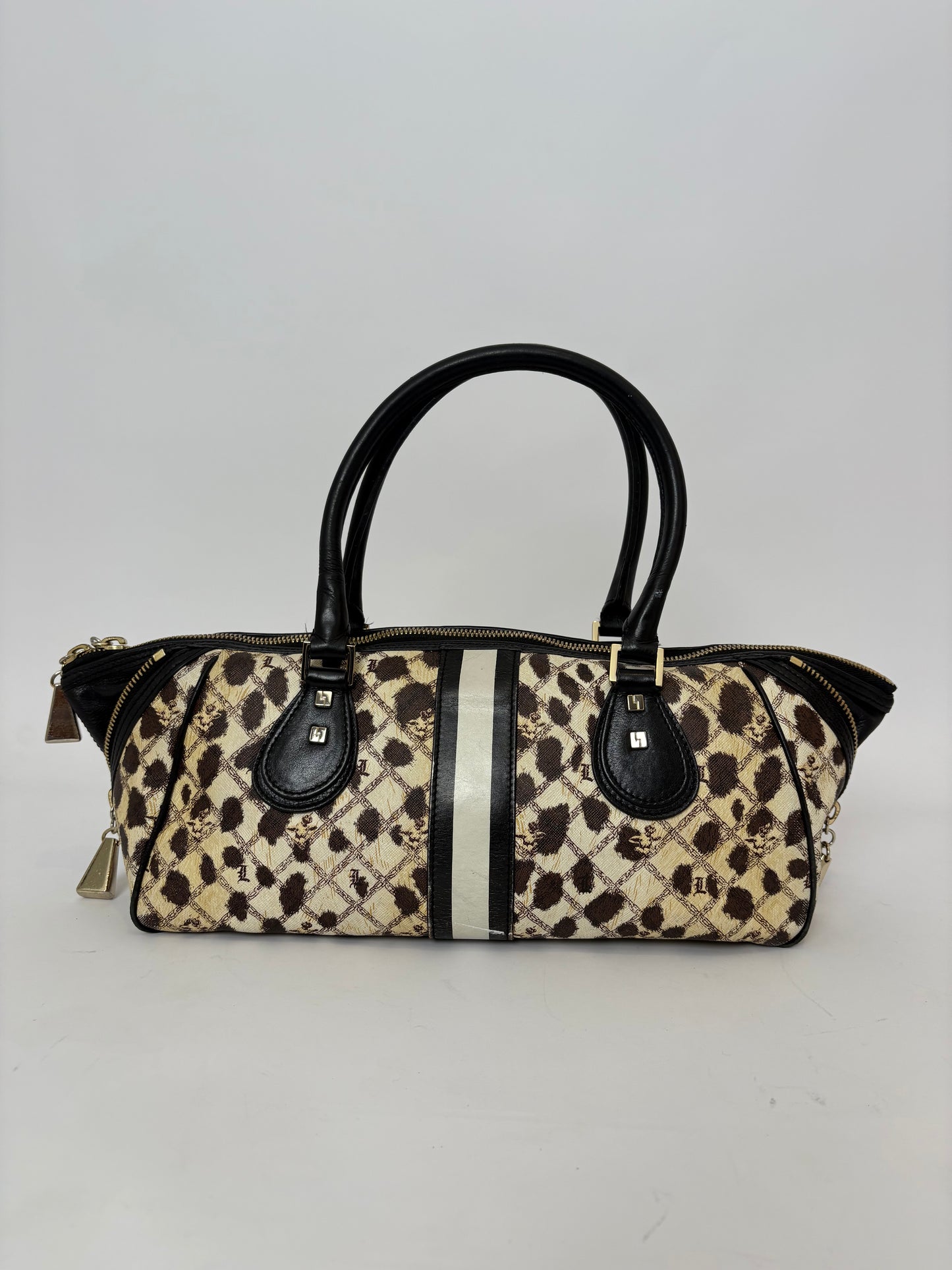 Y2K Animal Print Satchel L.A.M.B Bag
