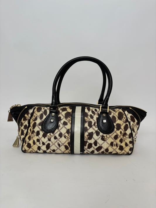 Y2K Animal Print Satchel L.A.M.B Bag