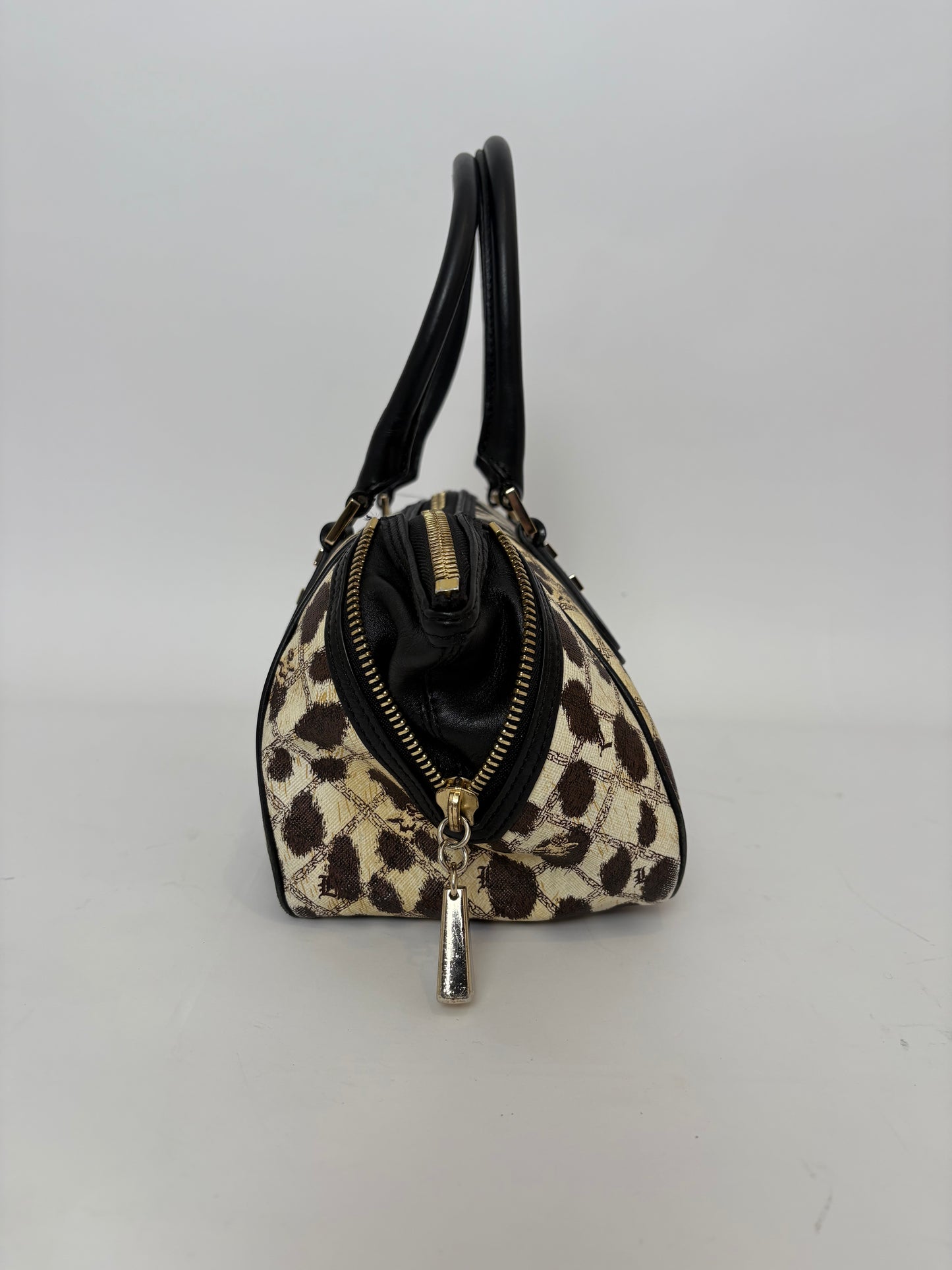 Y2K Animal Print Satchel L.A.M.B Bag